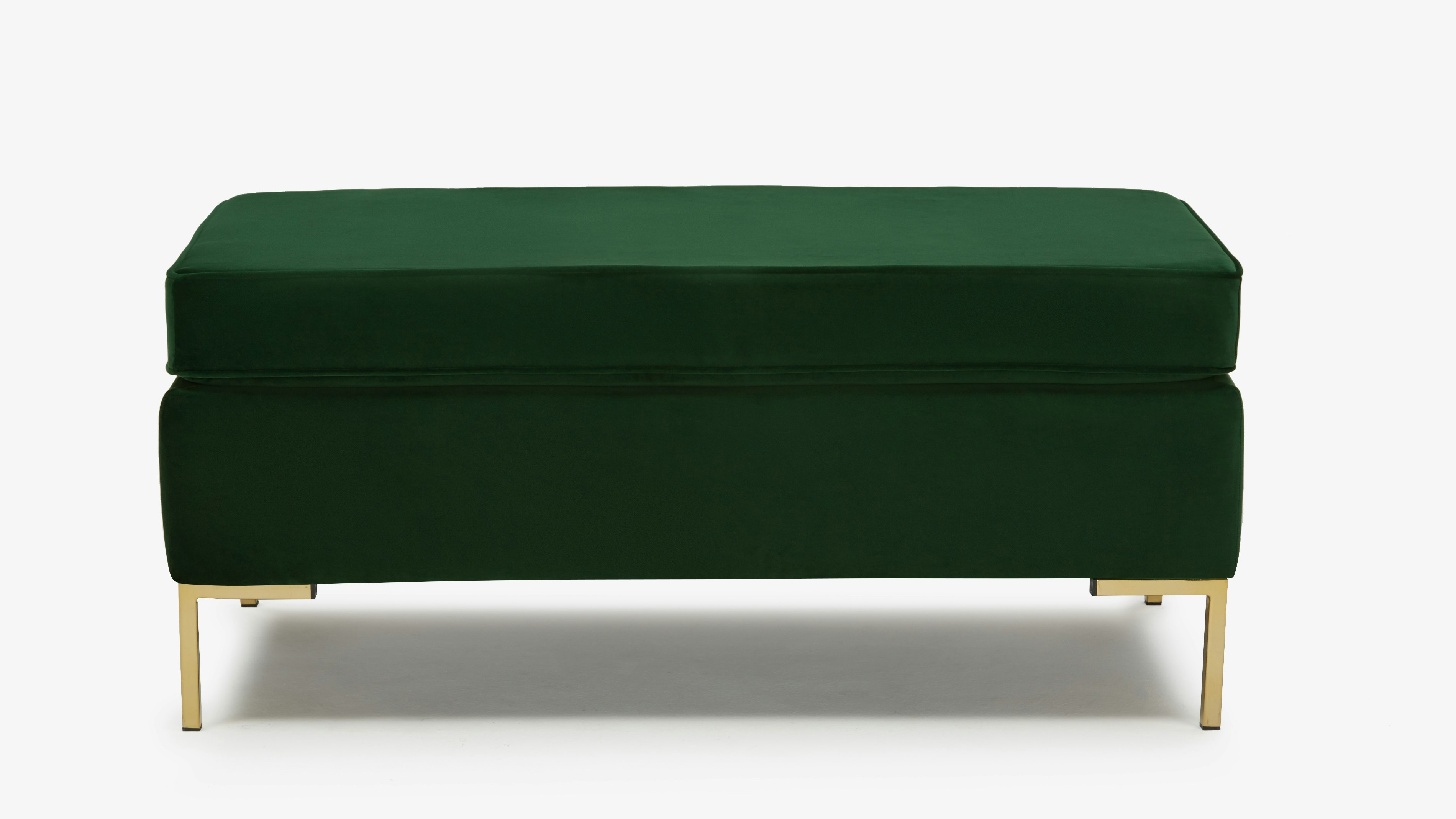 Dee Bench With Storage Royale Evergreen