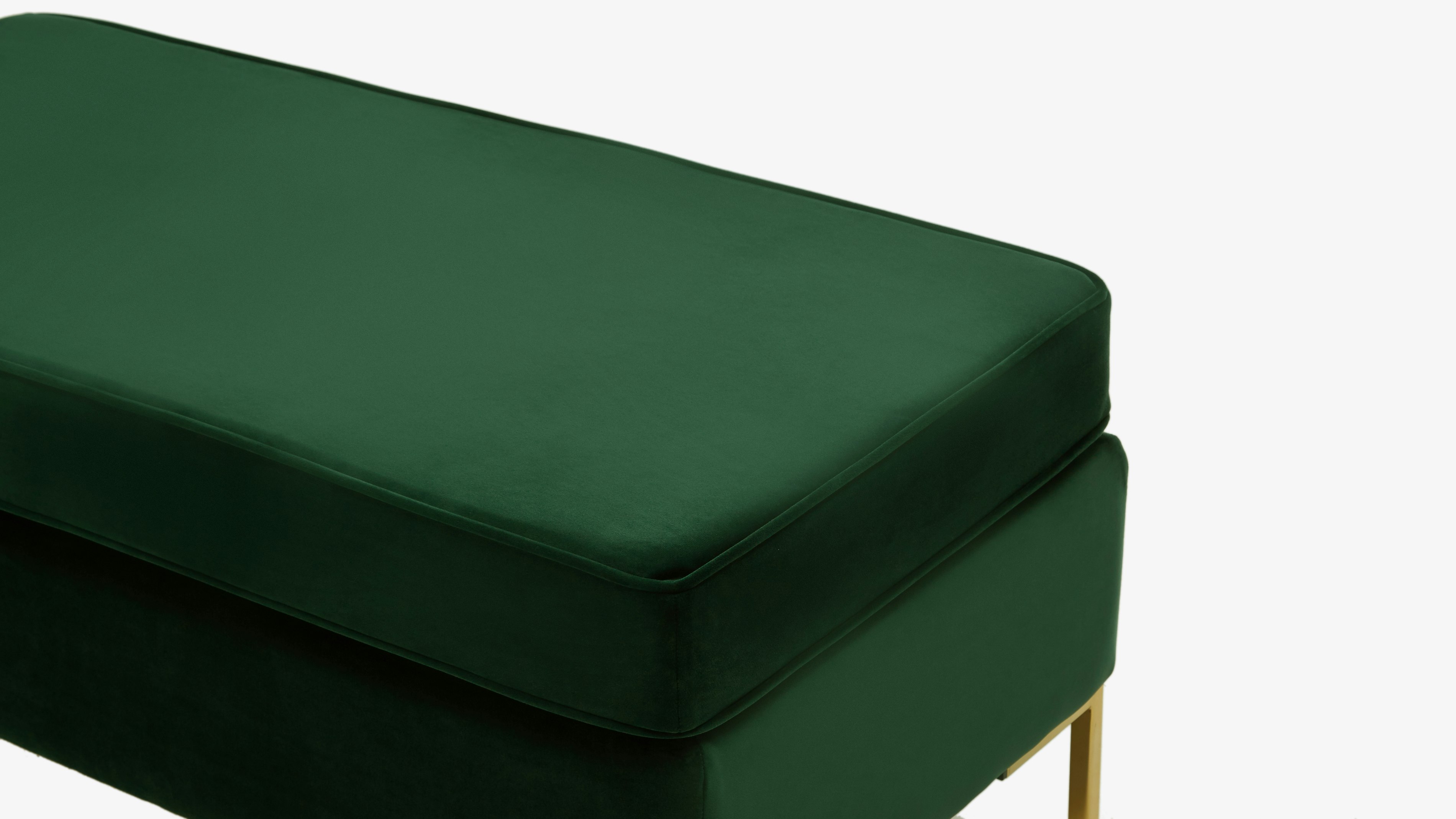 Dee Bench With Storage Royale Evergreen