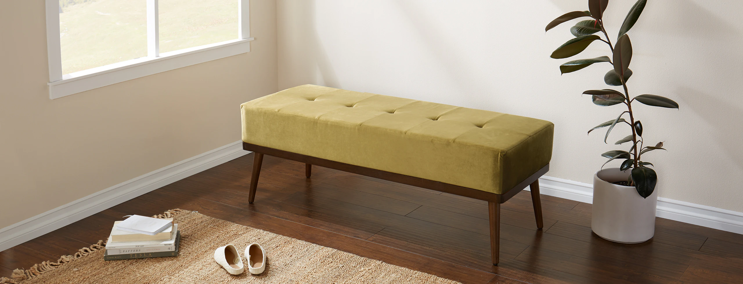 Fae Bench Genova Gold