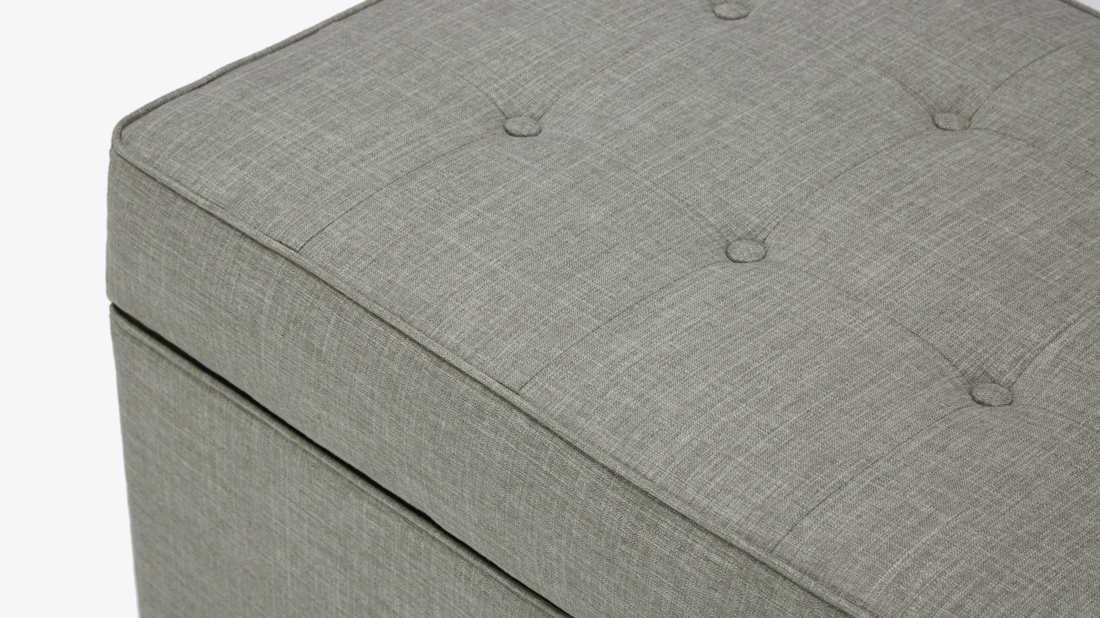 Cammy Bench With Storage Chance Platinum