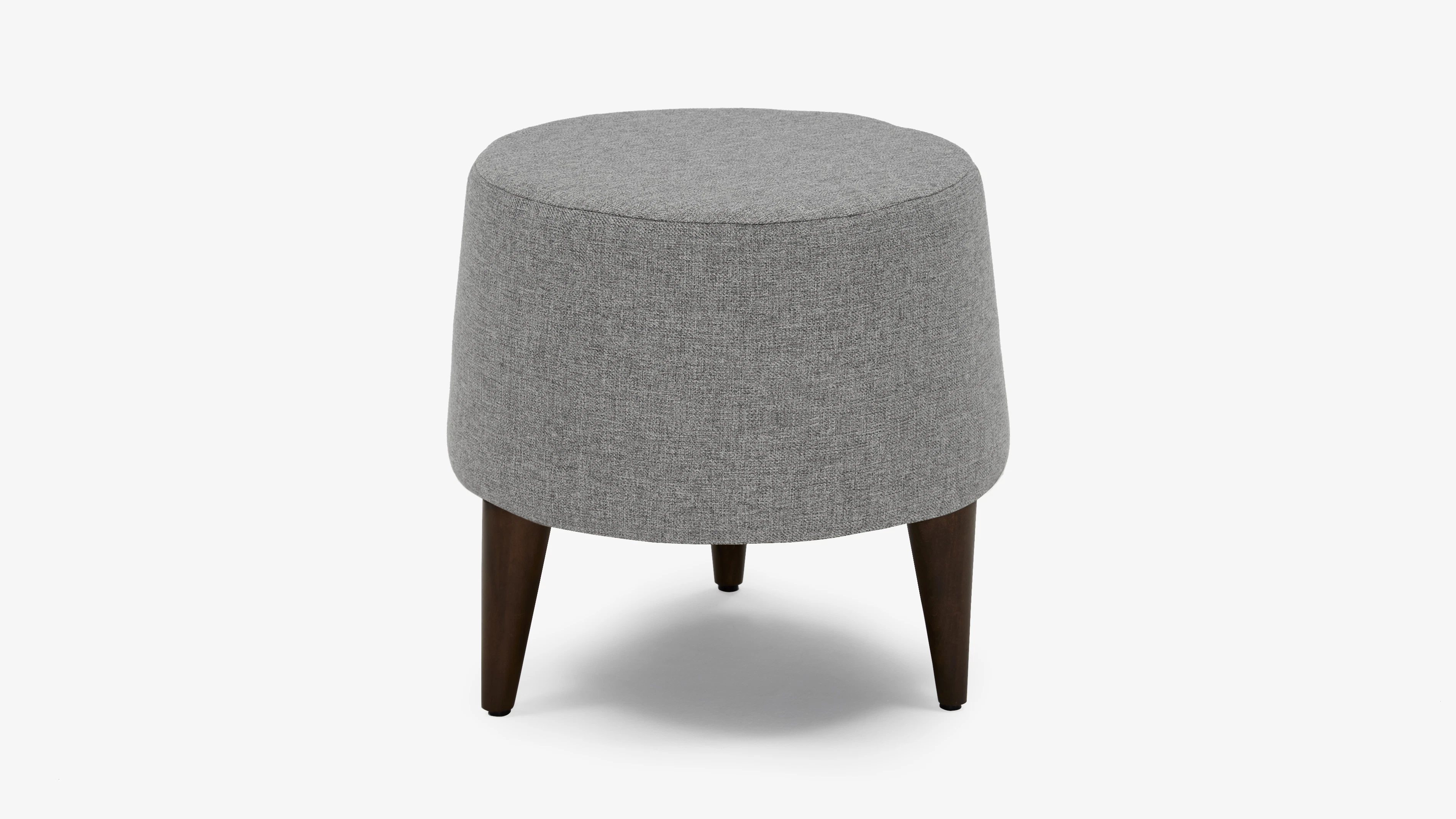 Nettie Ottoman Taylor Felt Grey