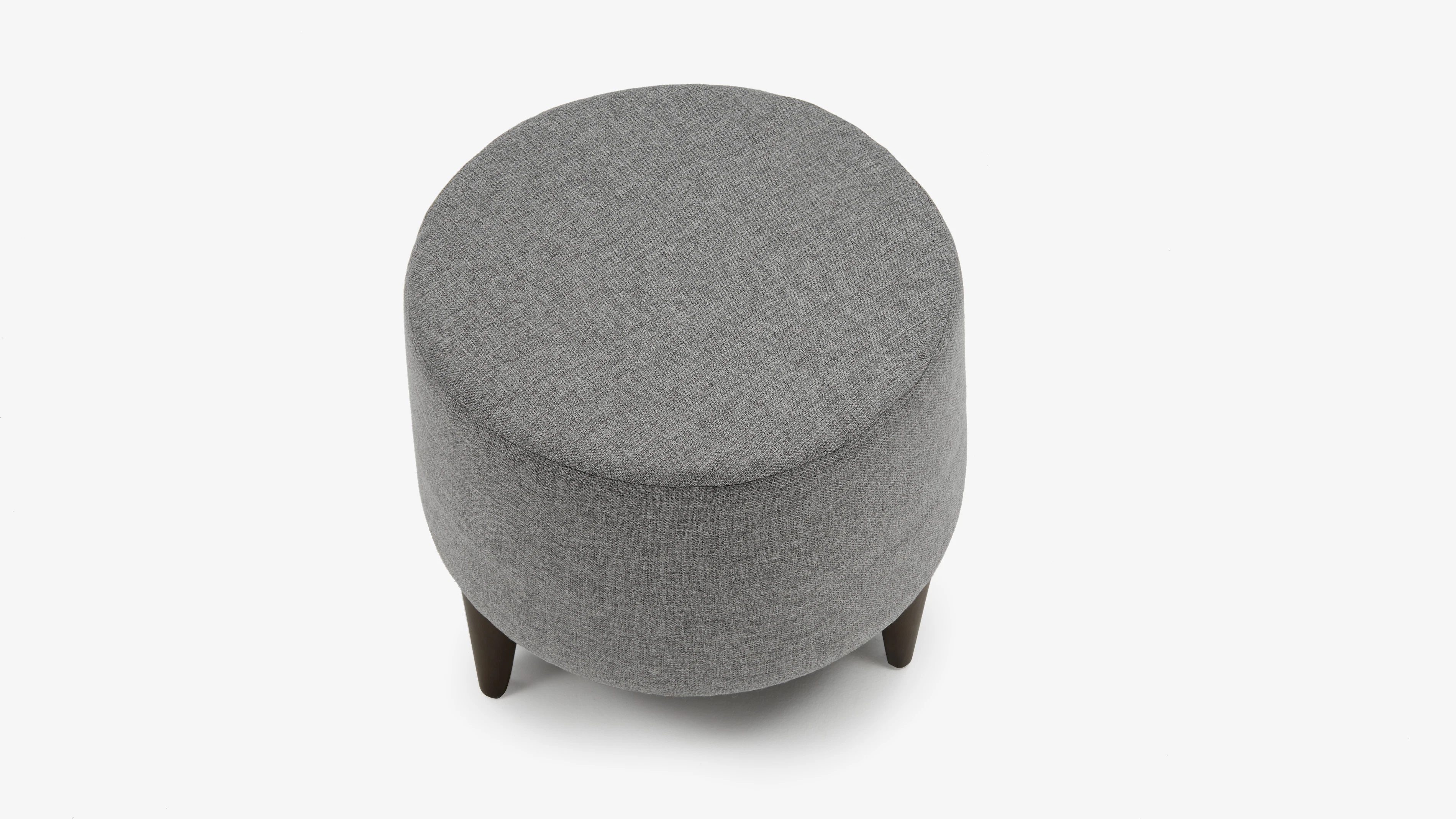 Nettie Ottoman Taylor Felt Grey