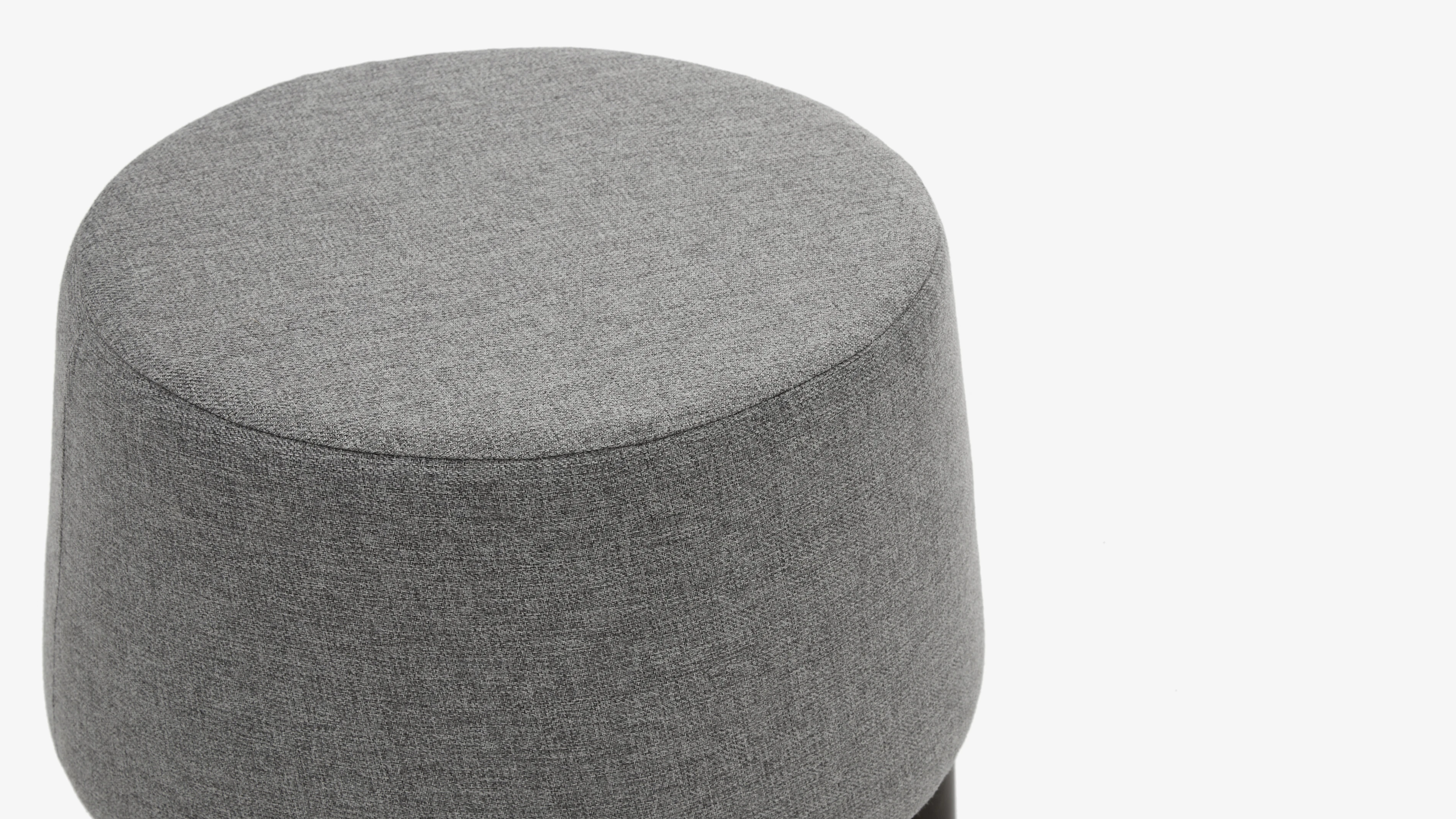 Nettie Ottoman Taylor Felt Grey