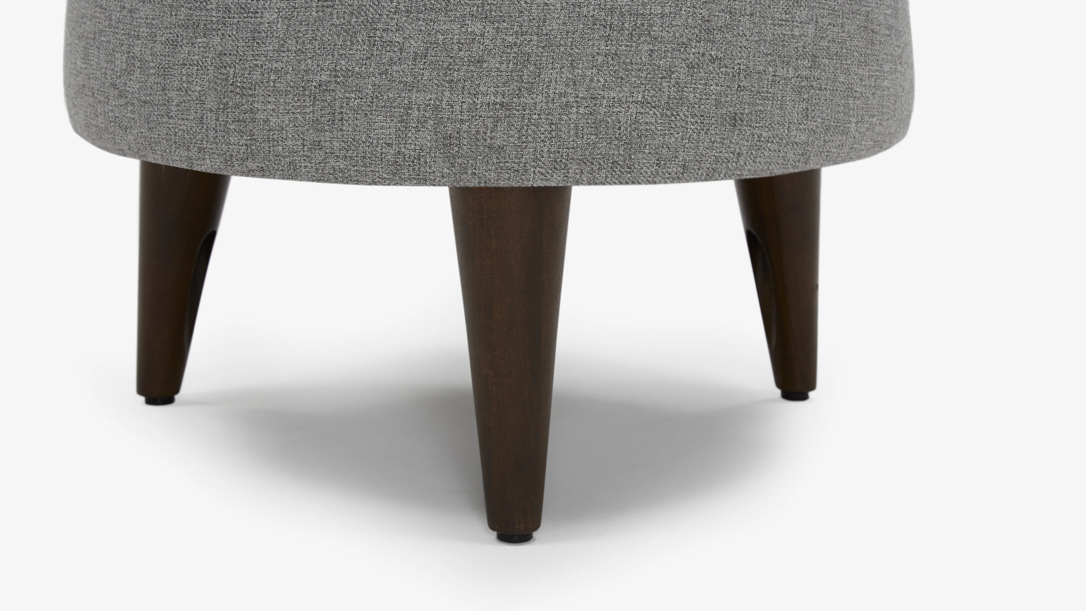 Nettie Ottoman Taylor Felt Grey