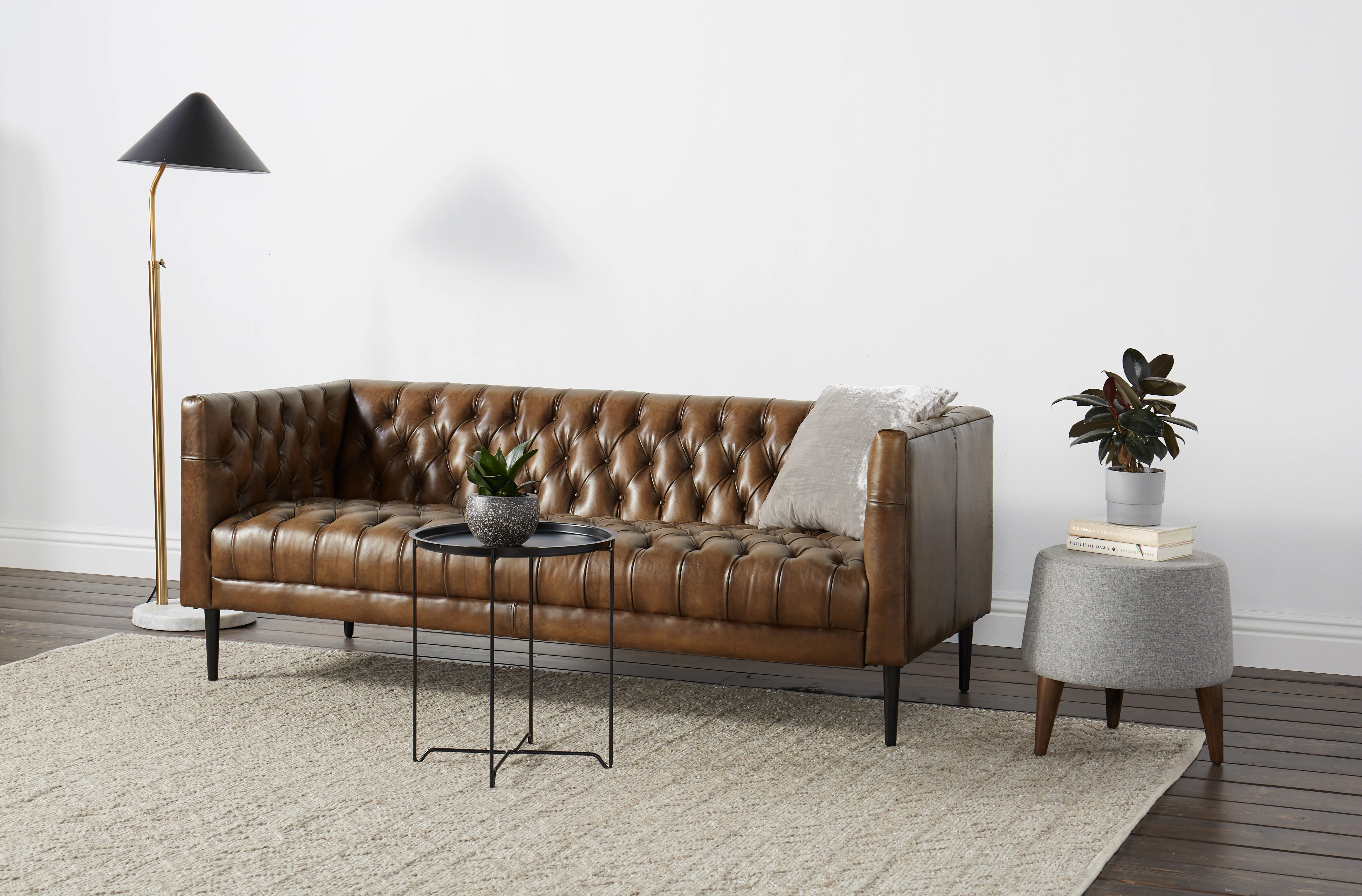 Vaughn Sofa Palermo Coffee