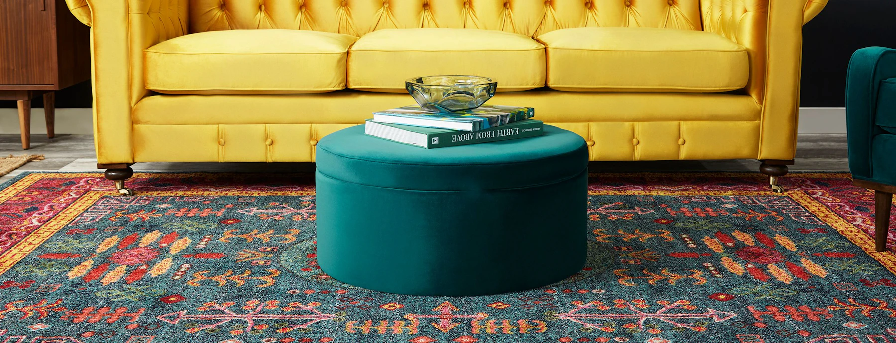 Quinn Large Storage Ottoman