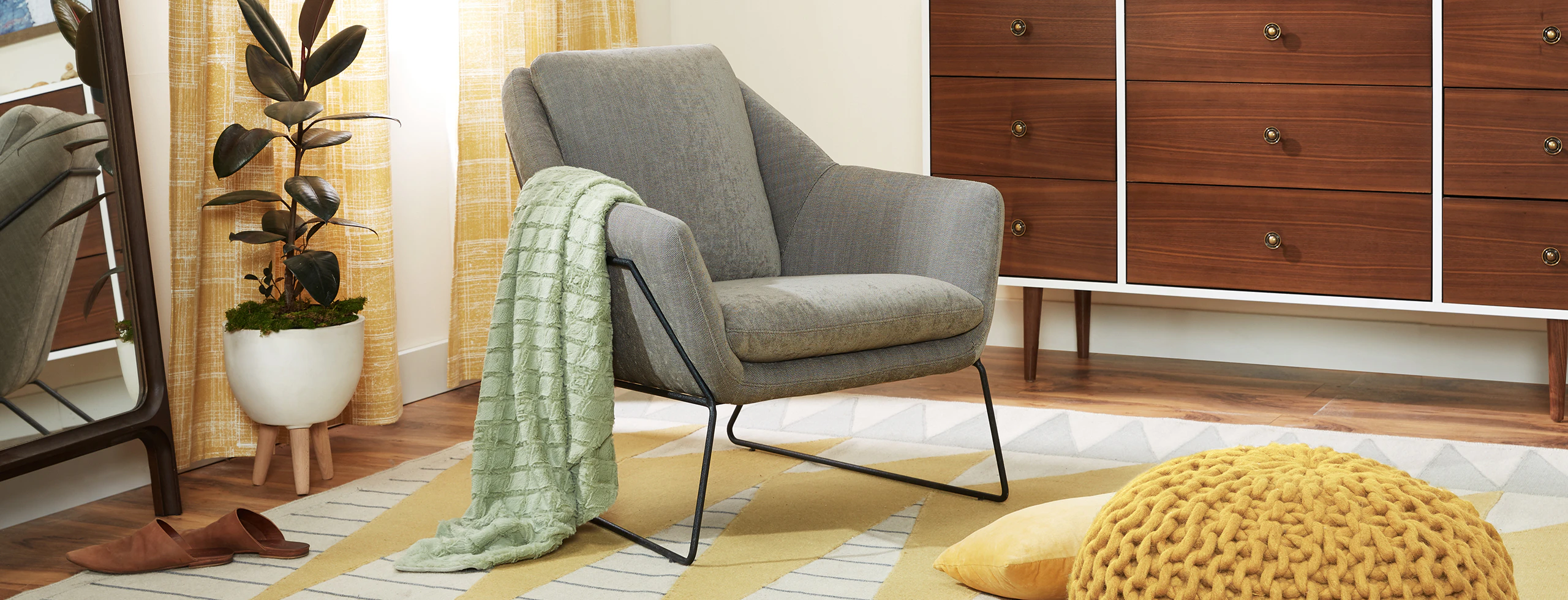 Ivo Chair Charcoal Grey
