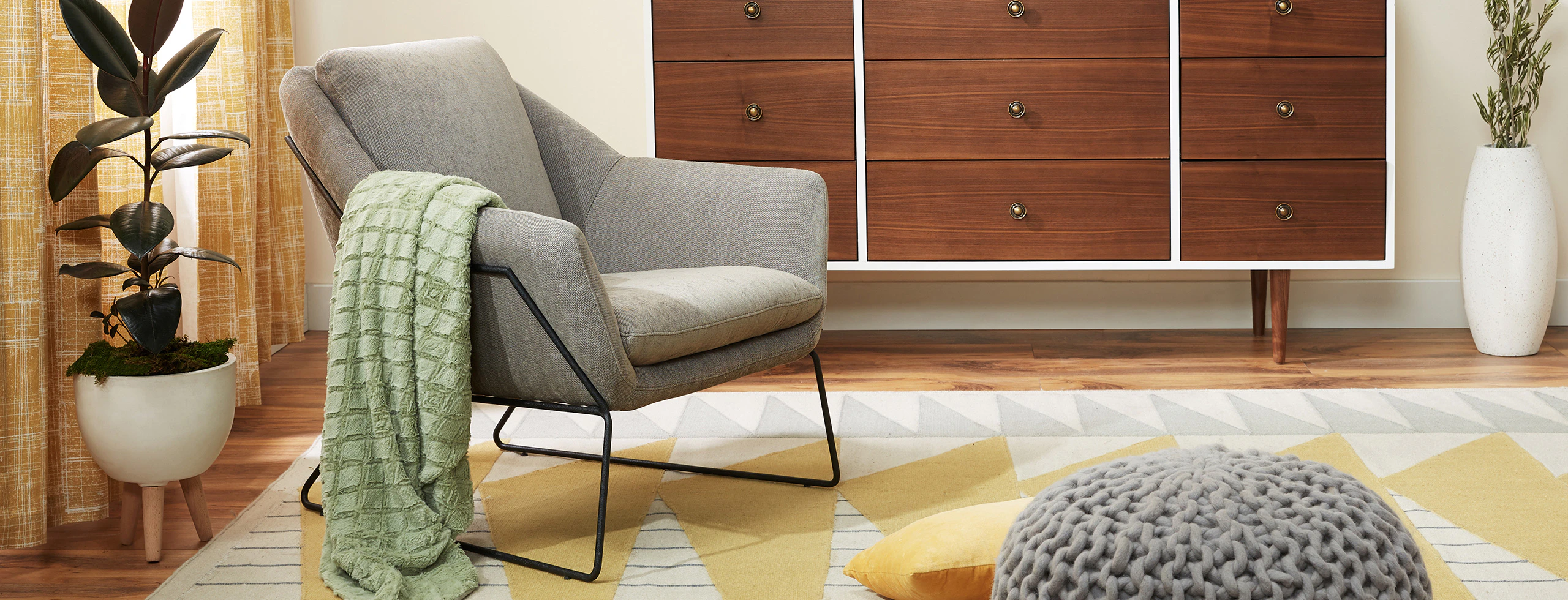 Ivo Chair Charcoal Grey Flip