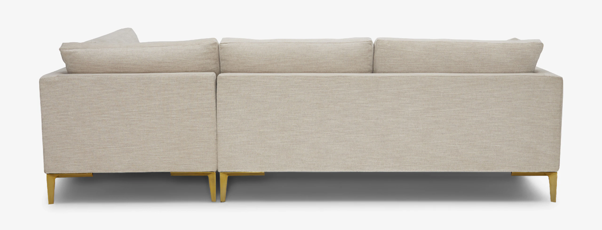 Ainsley Sectional with Bumper Lucky Divine Flip