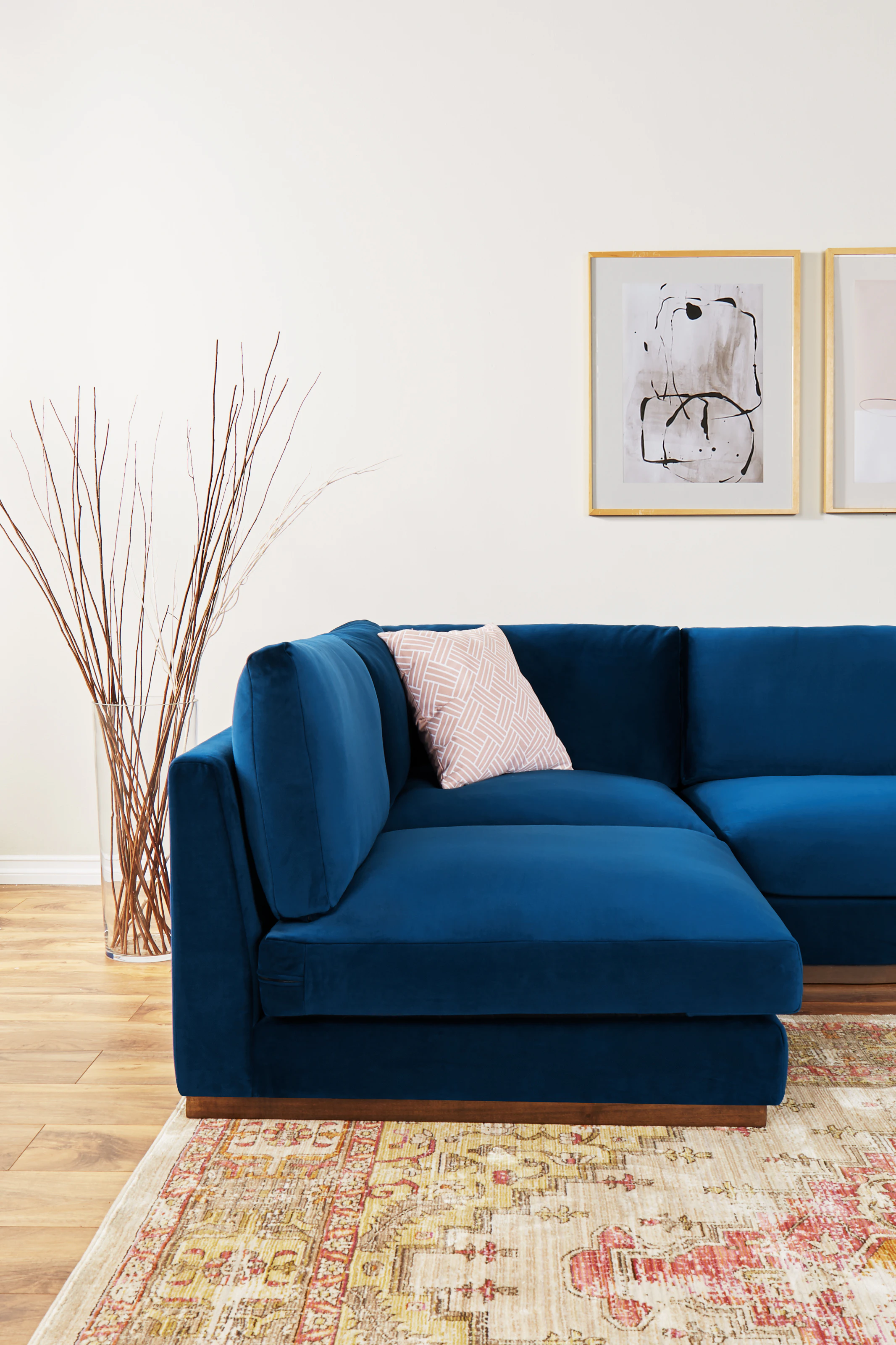 Holt Sectional Modular Royale Cobalt