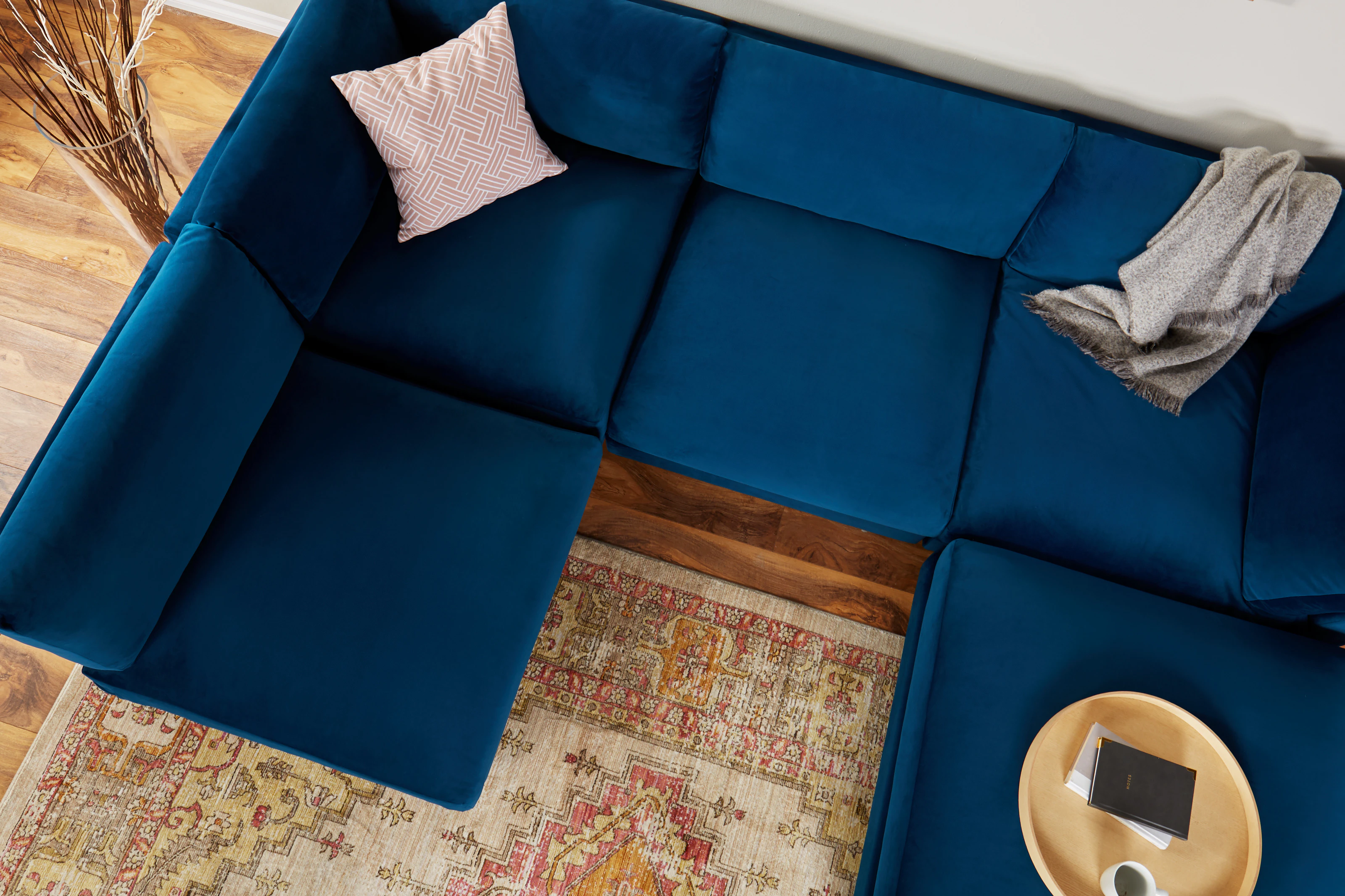 Holt Sectional Modular Royale Cobalt