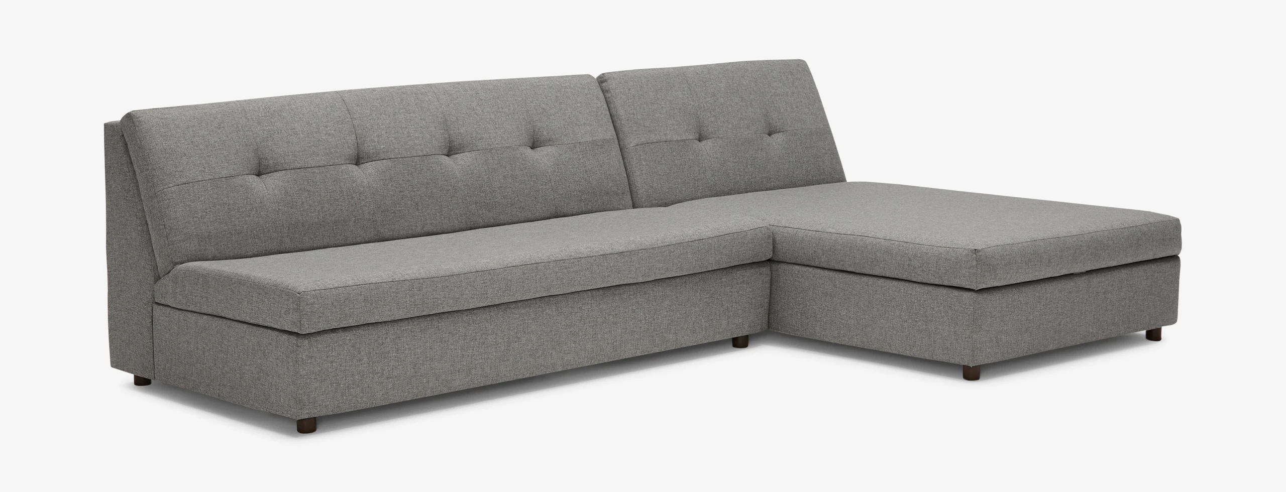 Carson 2pc Sectional Taylor Felt GreyCarson 2pc Sectional Taylor Felt Grey