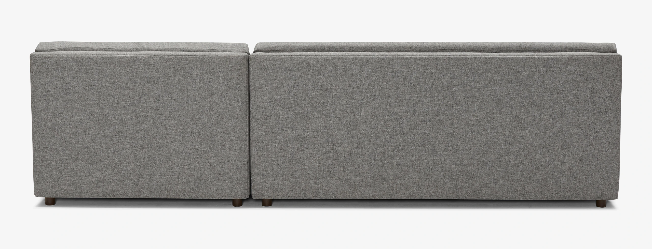 Carson 2pc Sectional Taylor Felt GreyCarson 2pc Sectional Taylor Felt Grey