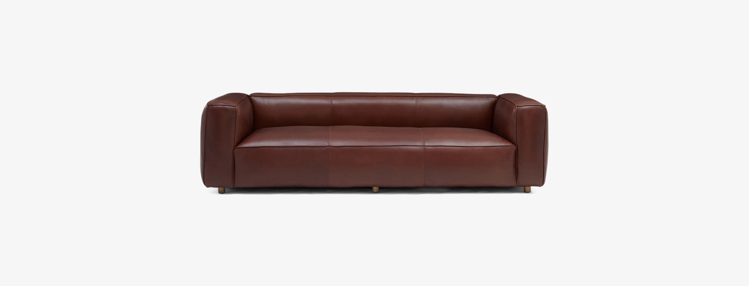 Jaxon Leather Sofa Reynoso Chocolate