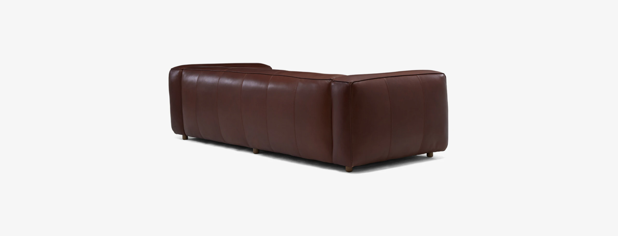 Jaxon Leather Sofa Reynoso Chocolate