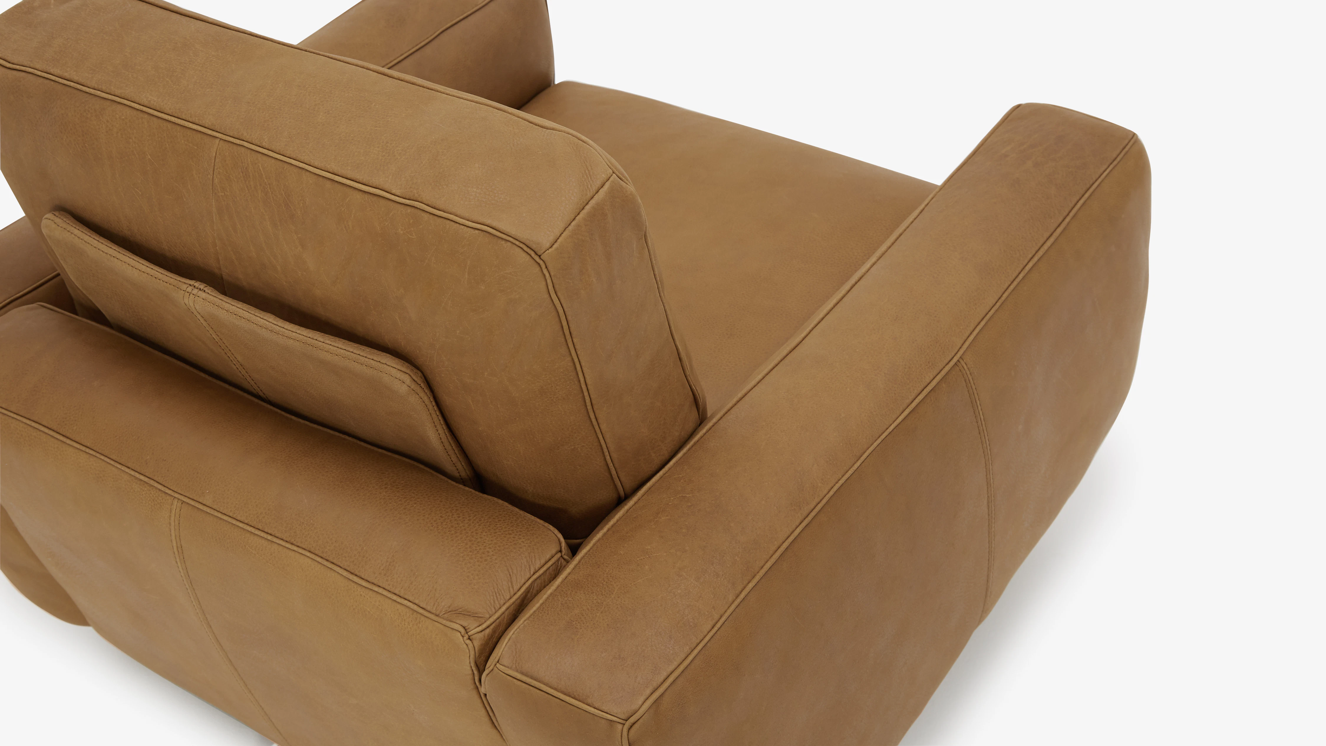 Nova Leather Swivel Chair Toledo Camel