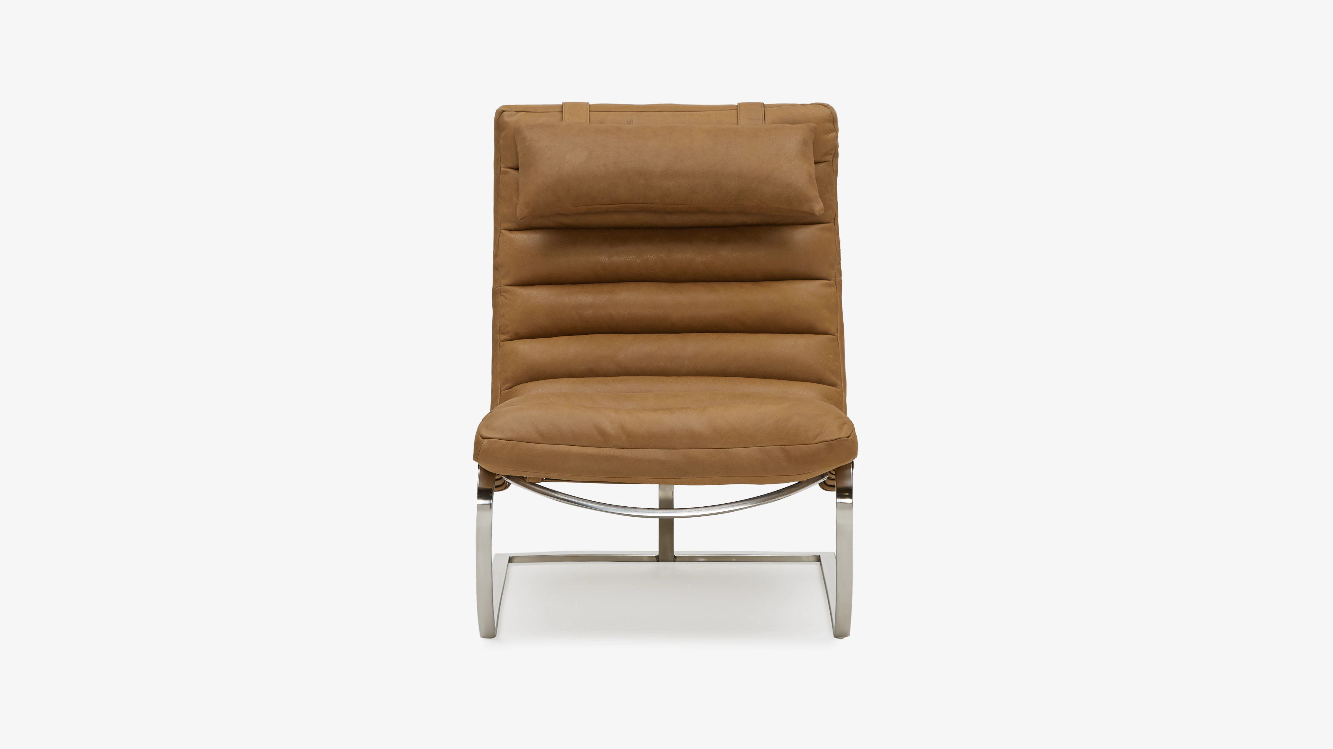 Halston Leather Chair Toledo Camel