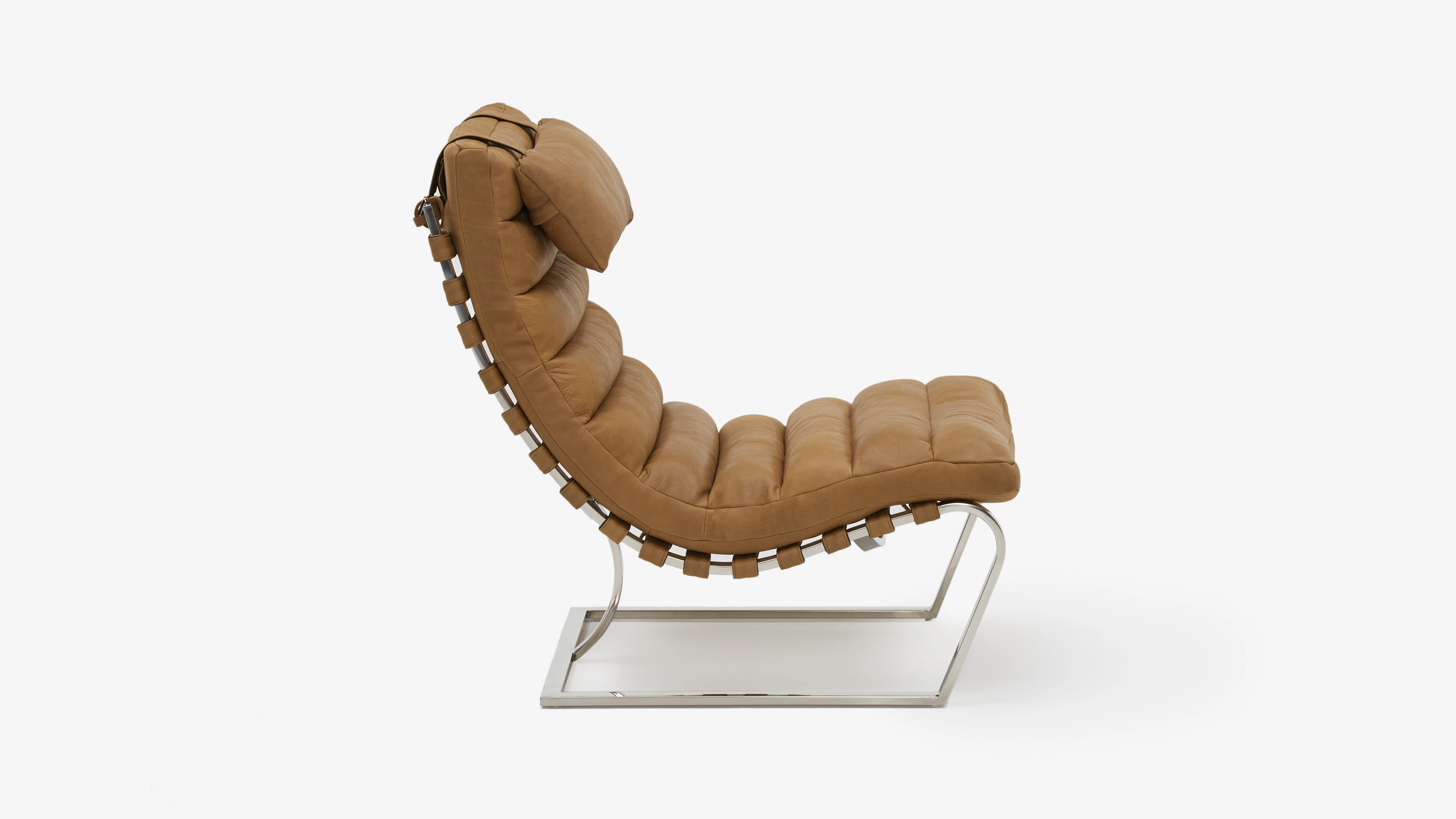 Halston Leather Chair Toledo Camel