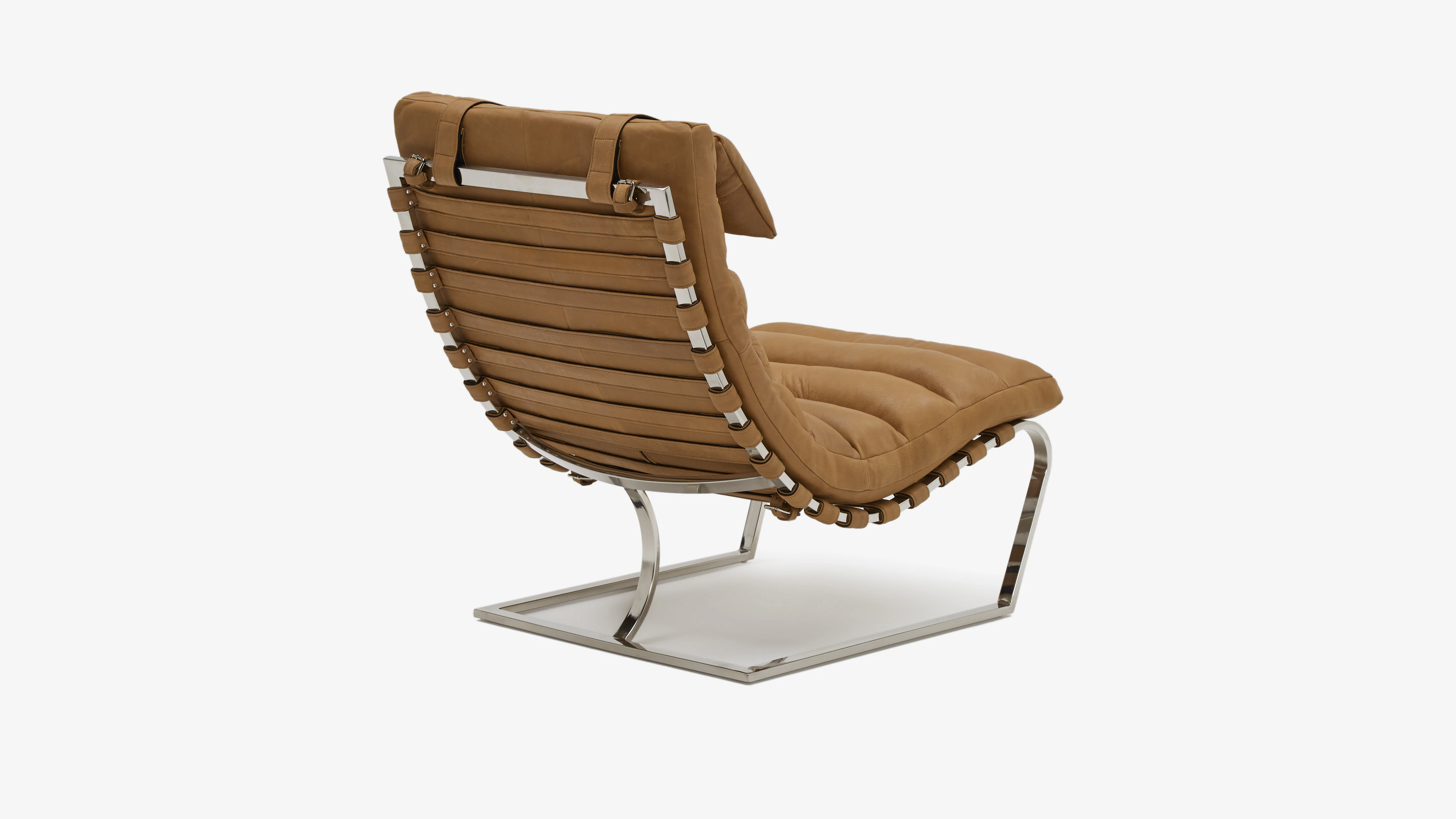 Halston Leather Chair Toledo Camel
