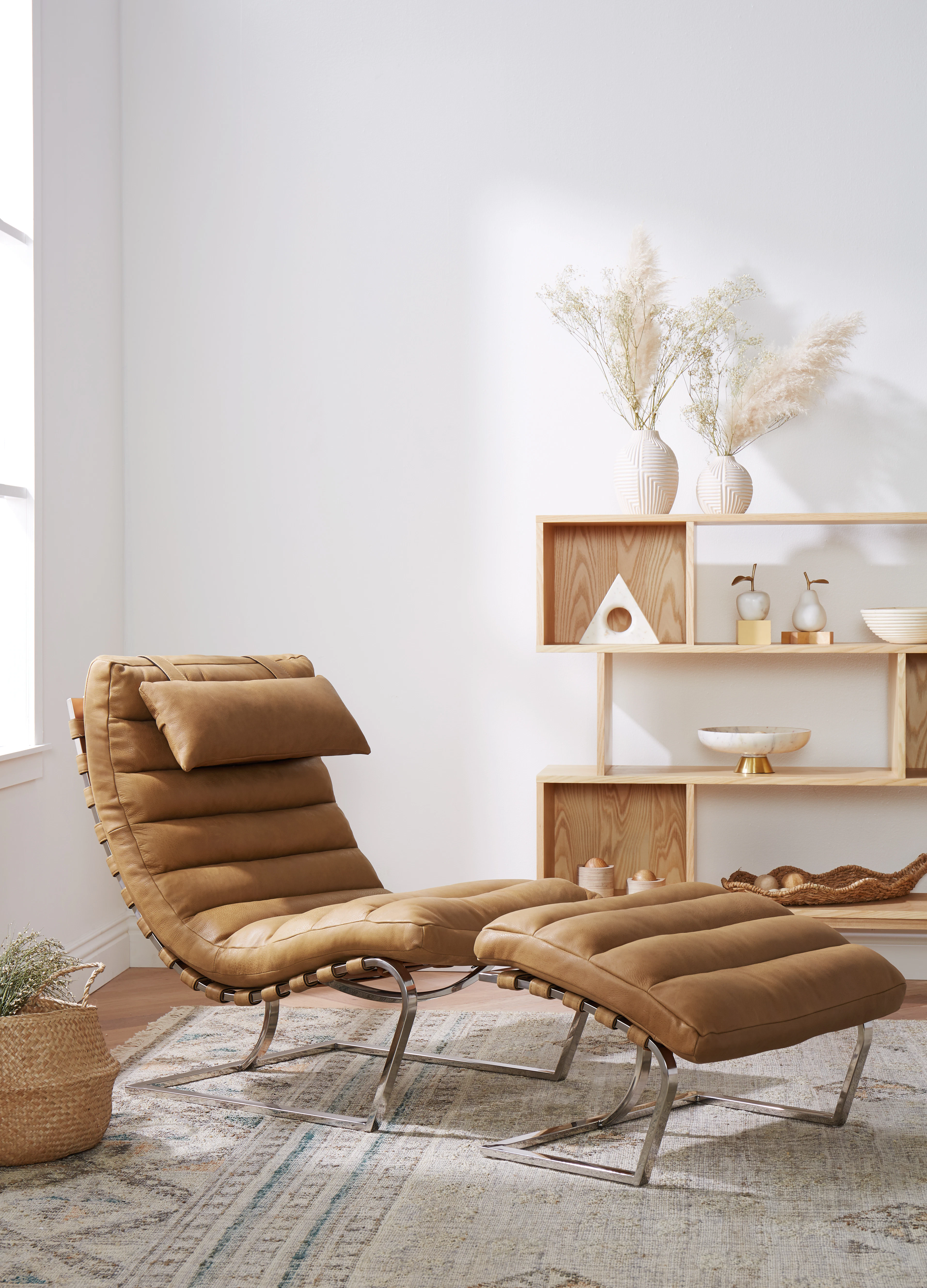 Halston Leather Chair Toledo Camel