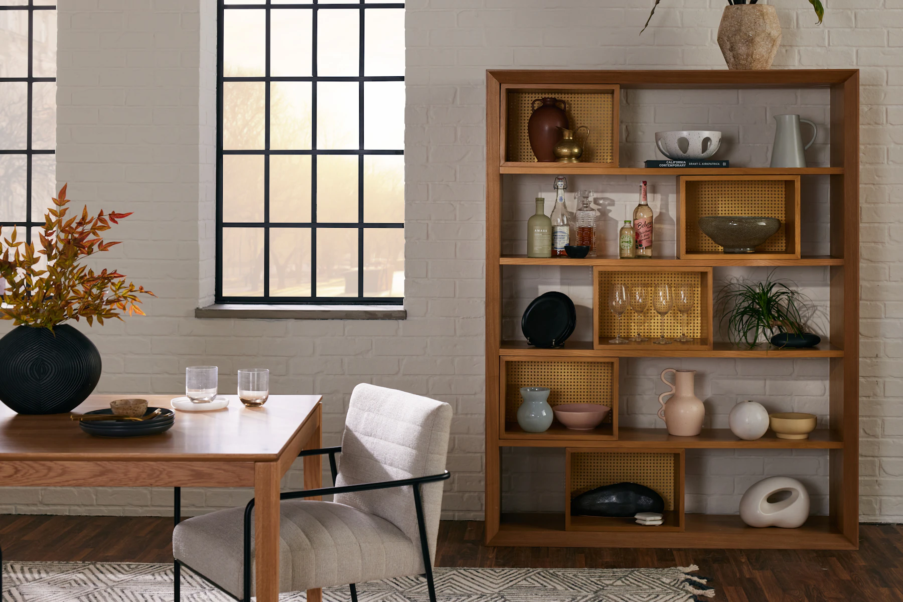 Lois Bookcase with Storage