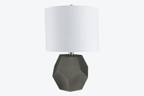 pale table lamp