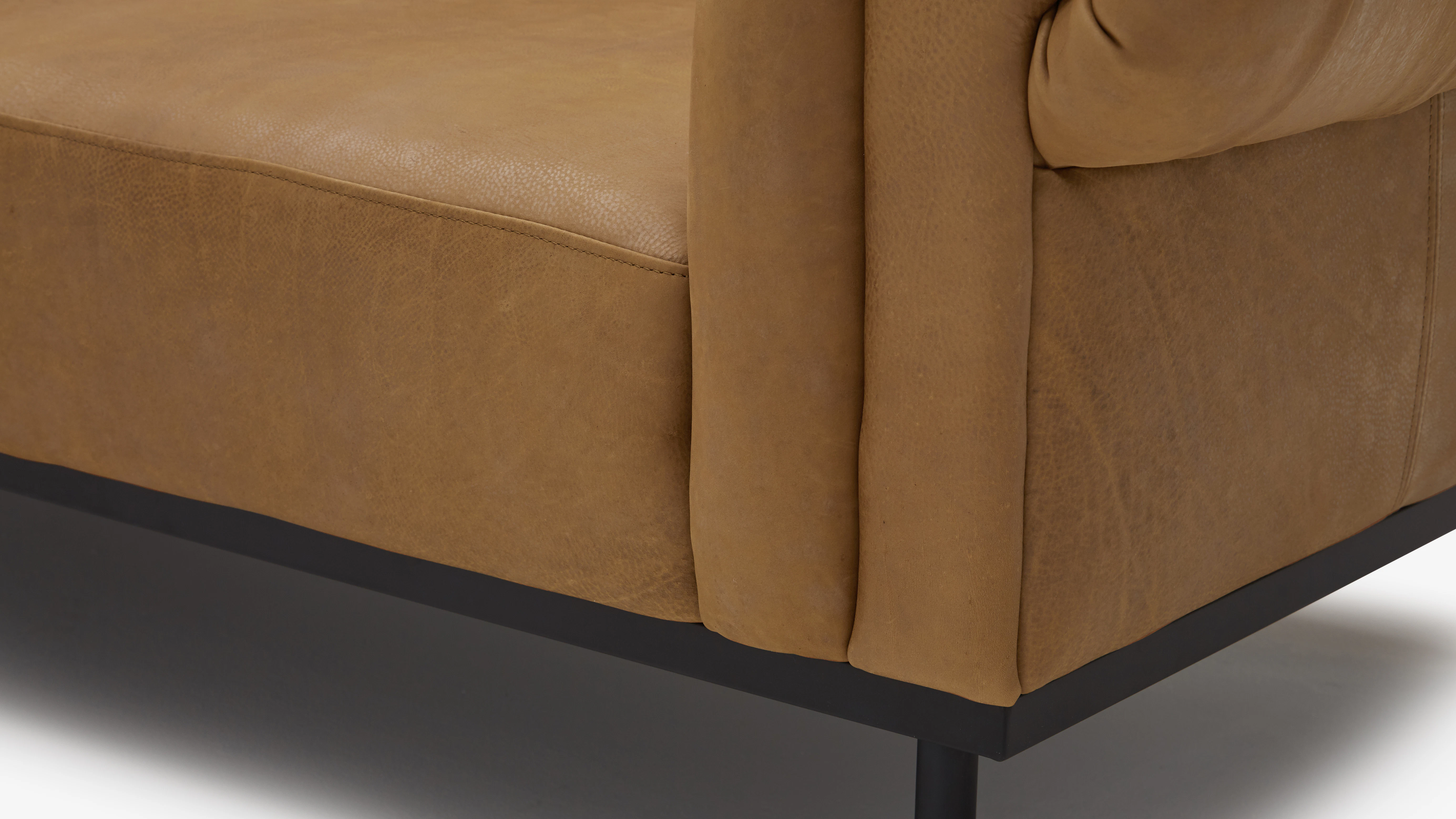 Bree Leather Sofa Toledo Camel