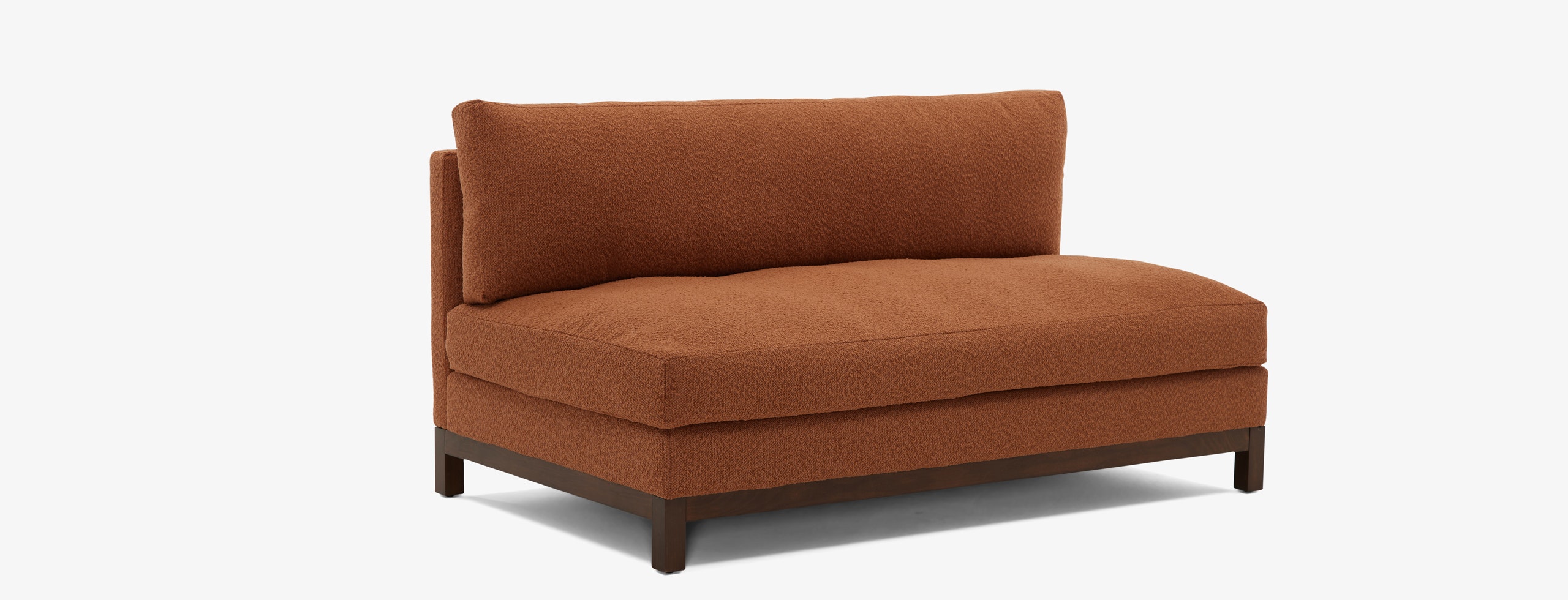 Arwen Armless Sofa Bubbly Moscow Mule