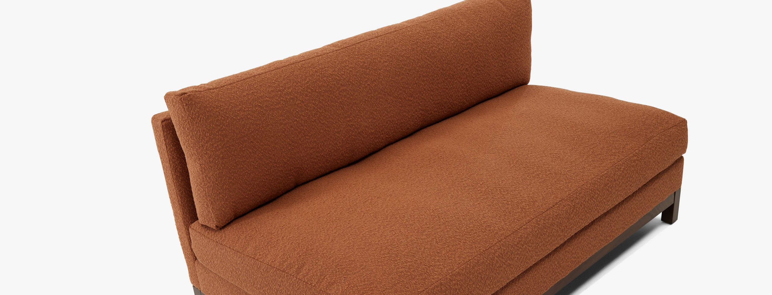 Arwen Armless Sofa Bubbly Moscow Mule