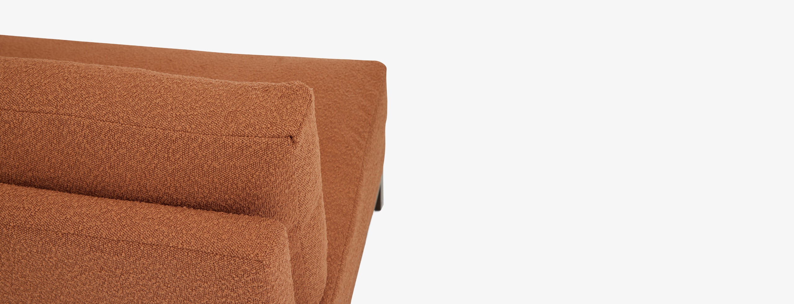 Arwen Armless Sofa Bubbly Moscow Mule