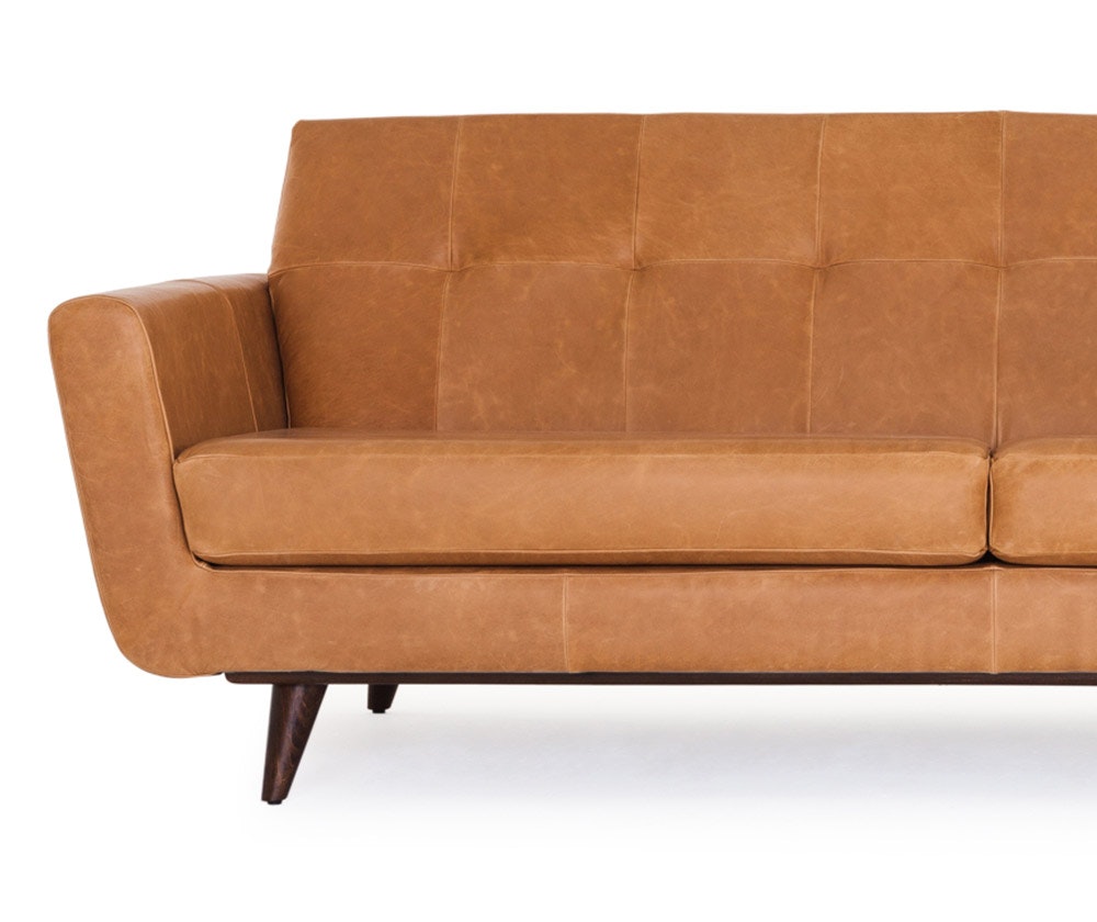 Hughes Leather Sofa Joybird