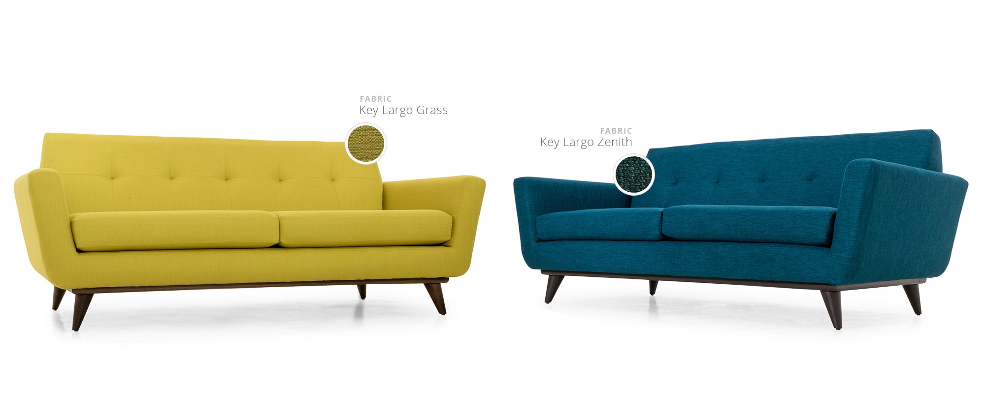 Hughes Loveseat Joybird By Color
