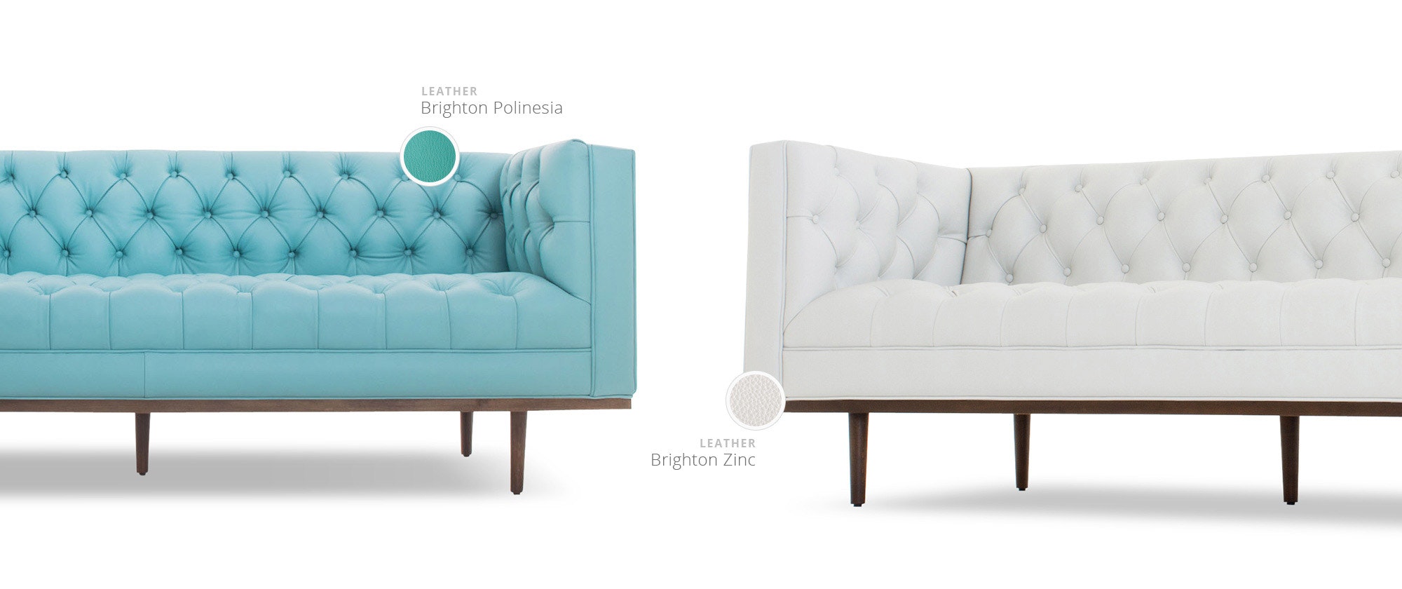 Welles Leather Sofa Joybird