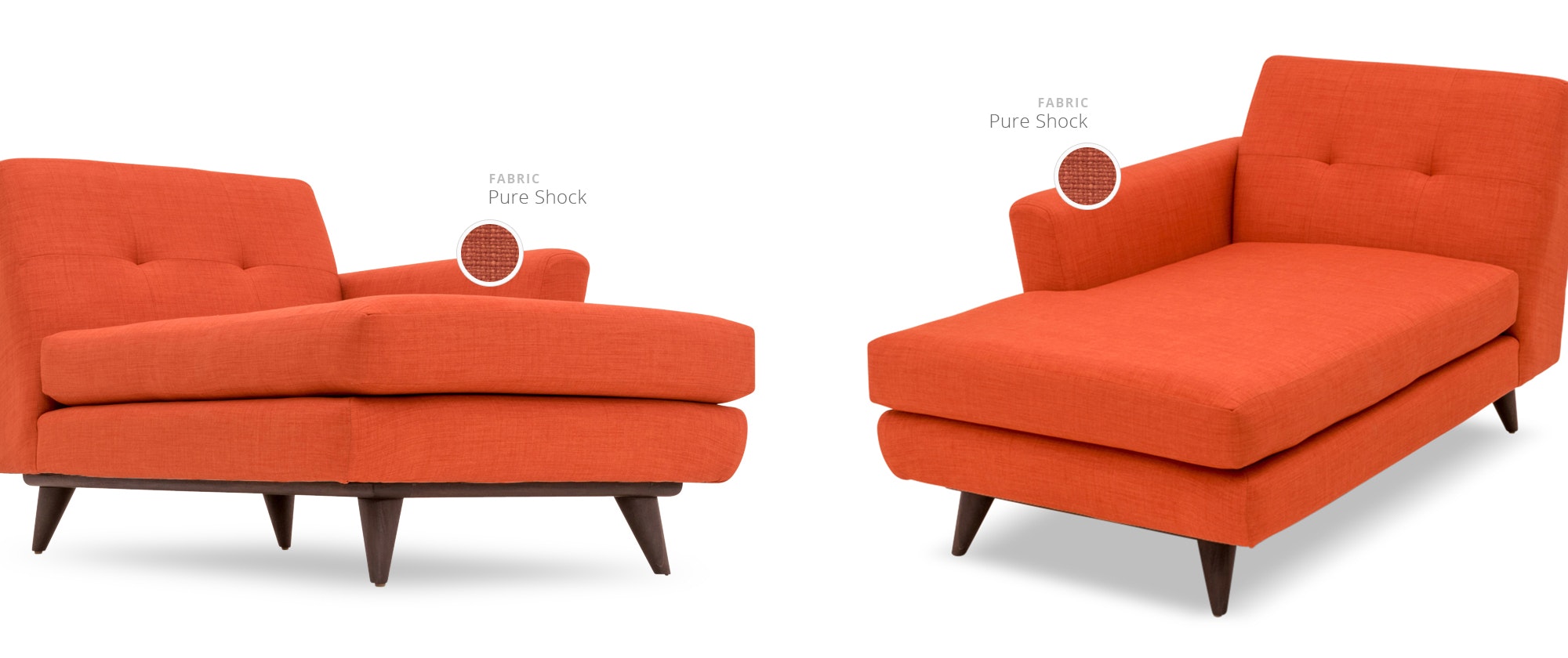 Hughes Single Arm Chaise Joybird