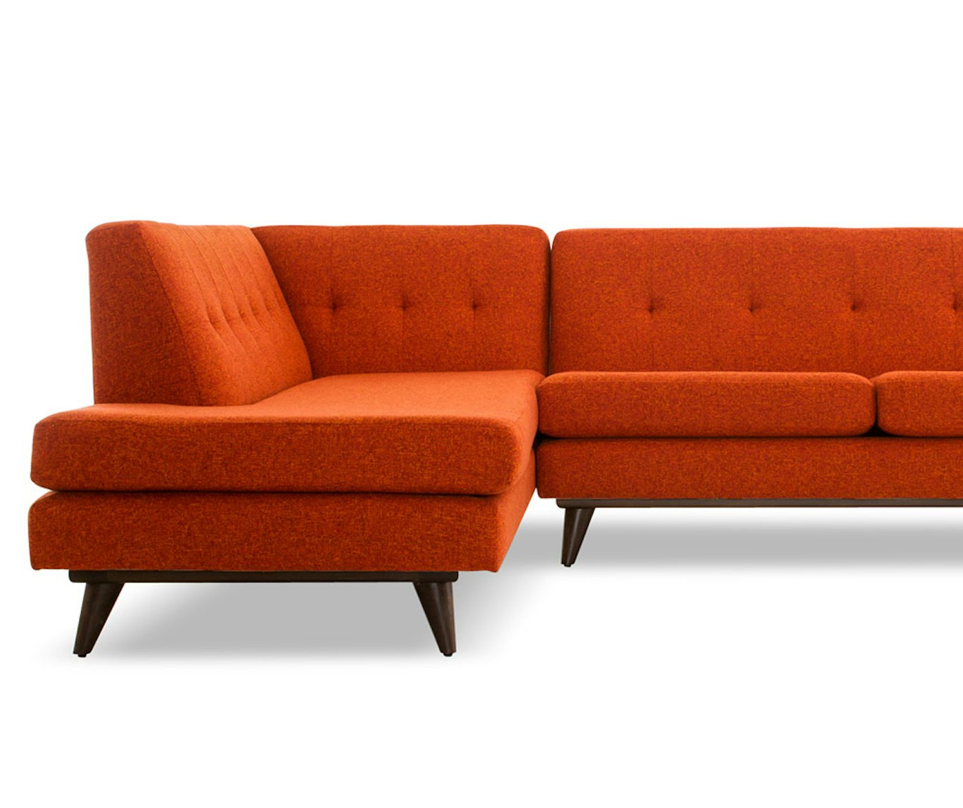 Hughes Sectional with Bumper Joybird