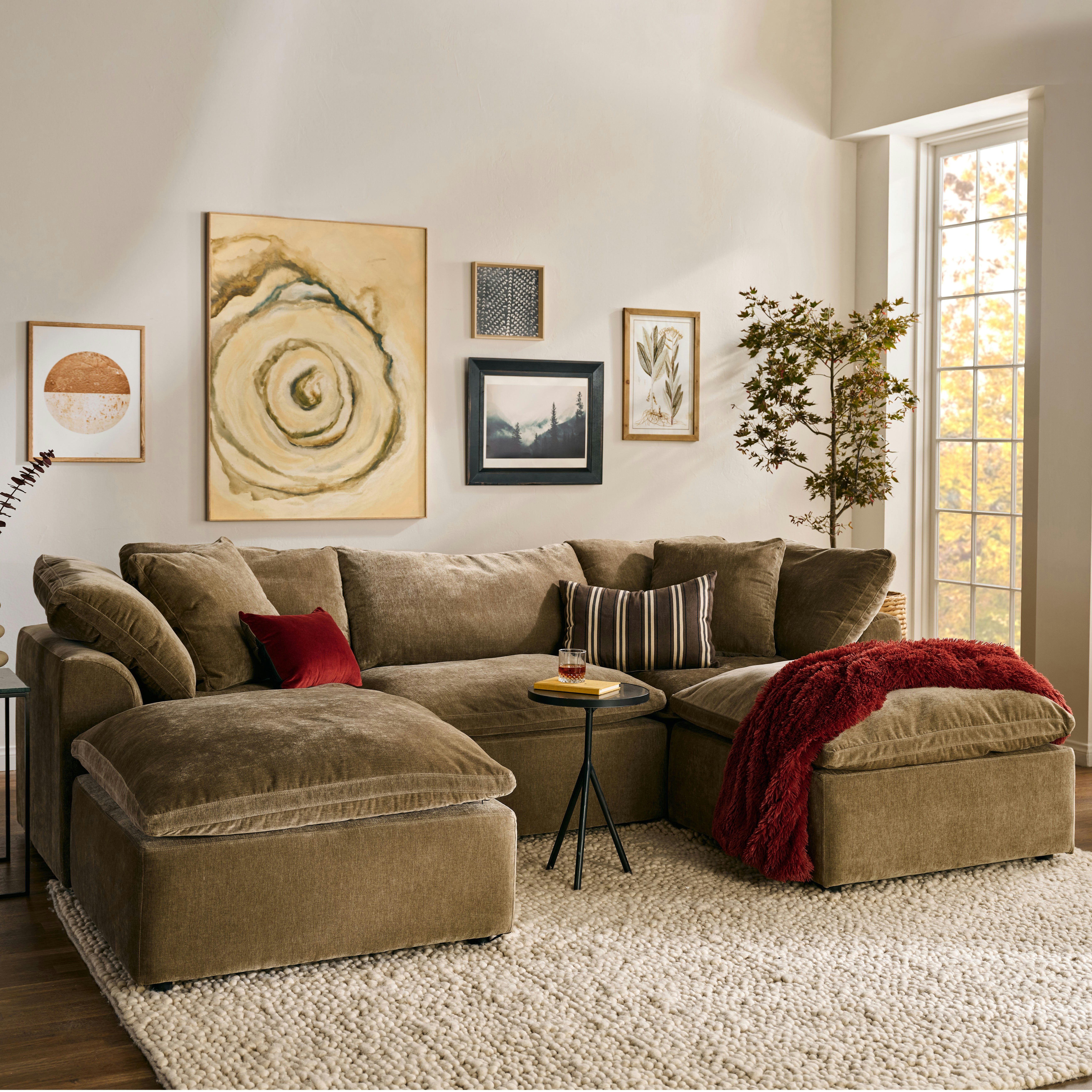 The ultimate in cloud-like comfort, the Bryant Petite Collection brings a pillow topped way to lounge straight to your living room, in a smaller, apartment friendly size.