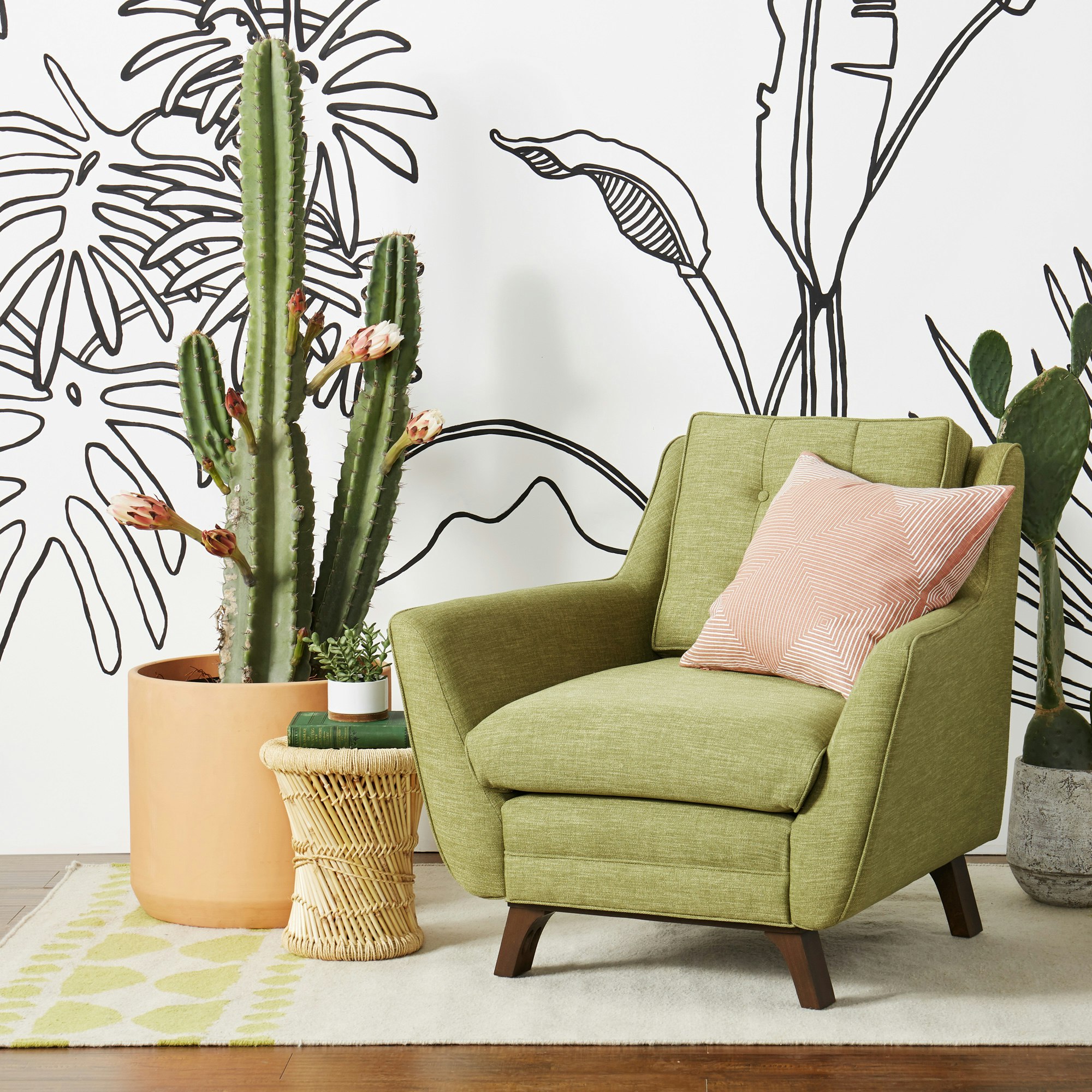 Strikingly sleek with all the best Mid-Century angles on display, the Eastwood Collection provides comfortable seating with all the best retro vibes.