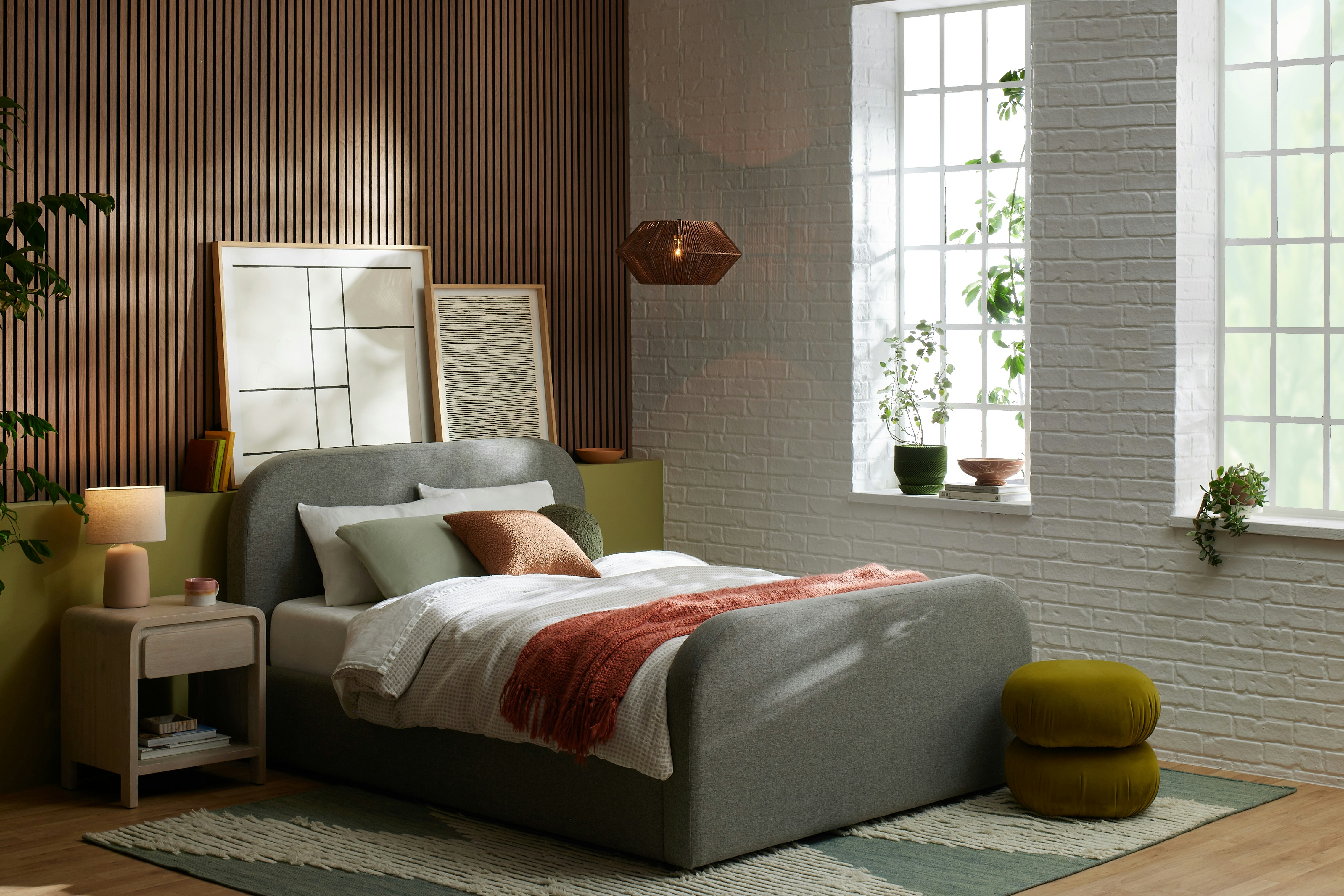 Cara Bed Taylor Felt Grey 1748910784518