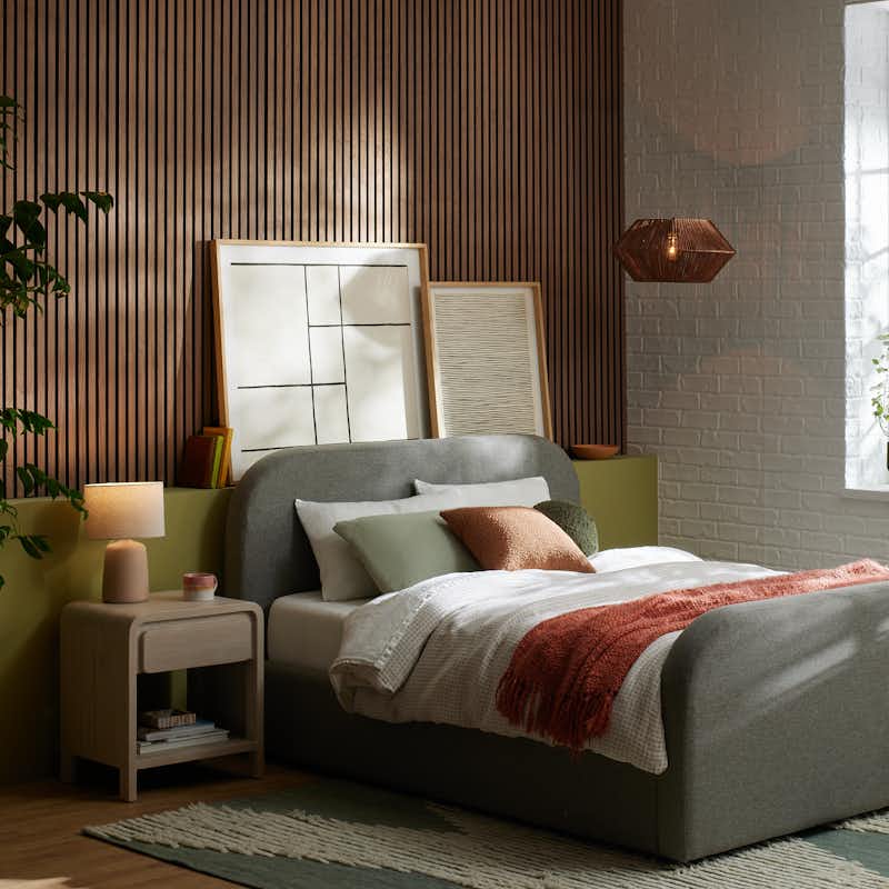 Cara Bed Taylor Felt Grey 1748910784518