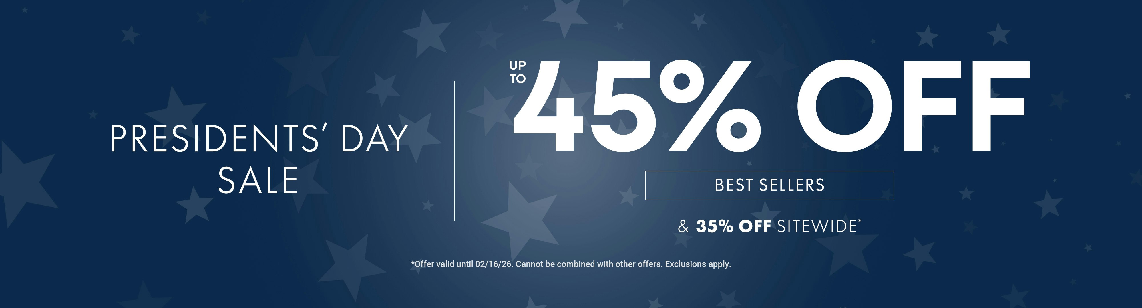 blue background featuring stars with sale overlay