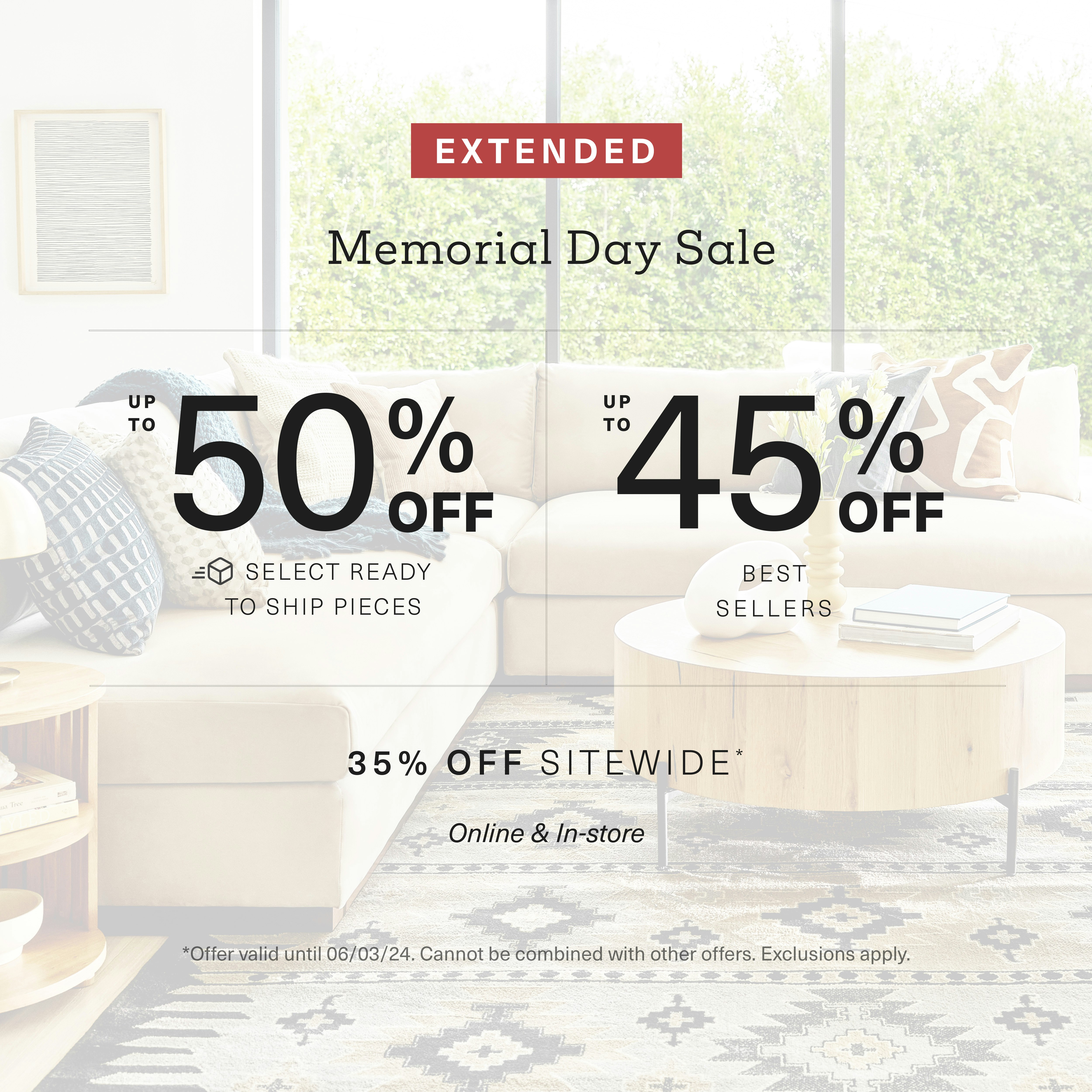 Memorial Day Sale Joybird