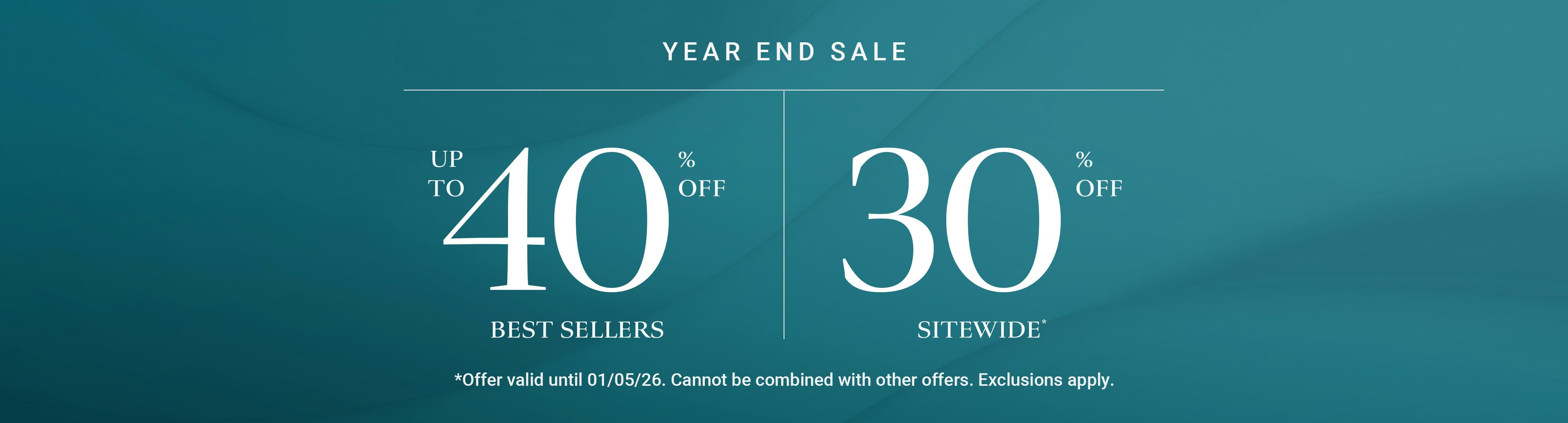 blue background with sale overlay