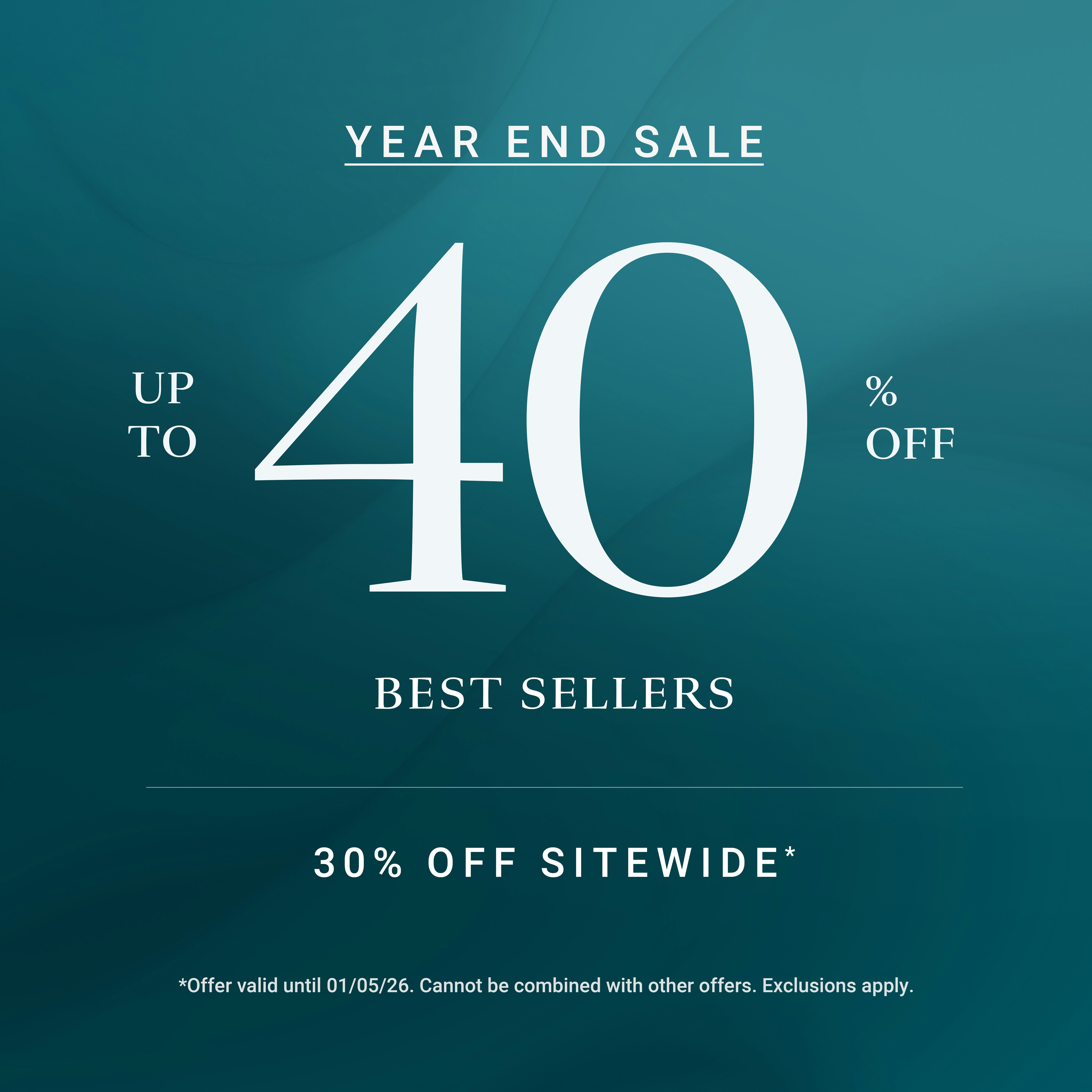 bluel with leaves on background with sale overlay