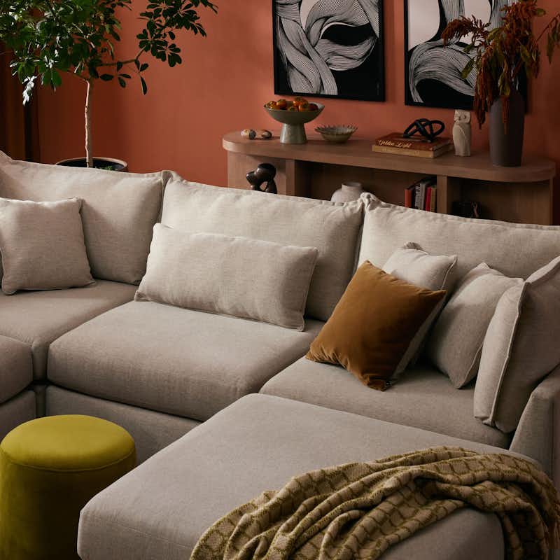 Tanner Sofa Bumper Sectional Merit Dove 1763076546233